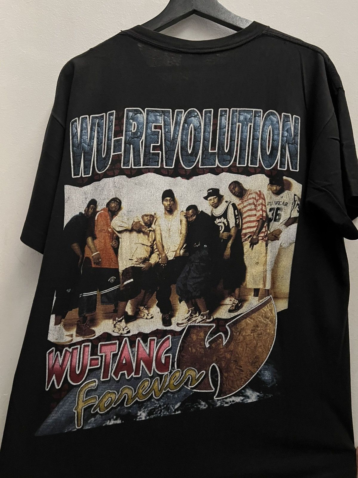 Japanese Brand × Rap Tees × Vintage Vintage 90s Wu-Tang Forever Wu-Revolution Rap T Size US XL / EU 56 / 4 - 5 Thumbnail