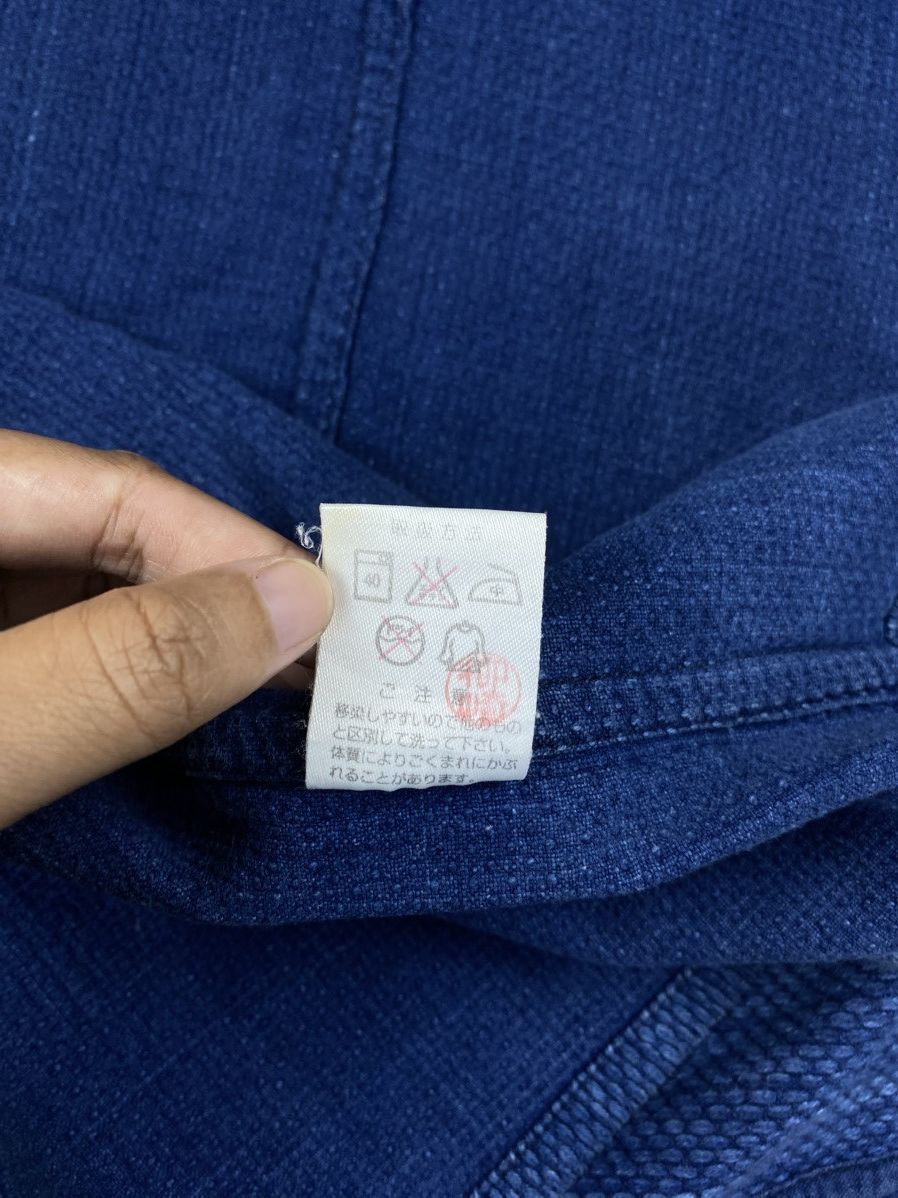 Japanese Brand Vtg Japanese Fashion Indigo Kimono Style Jacket Size US M / EU 48-50 / 2 - 7 Thumbnail