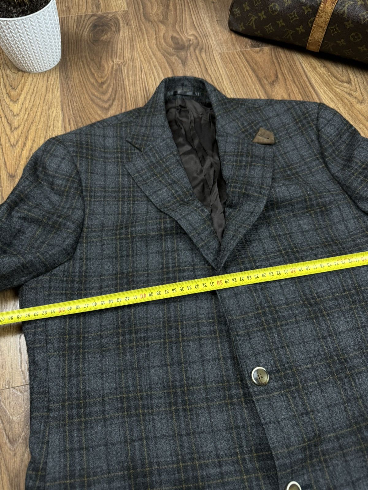 Loro Piana Vintage wool blazer Loro Piana original luxury item Size 54R - 5 Thumbnail