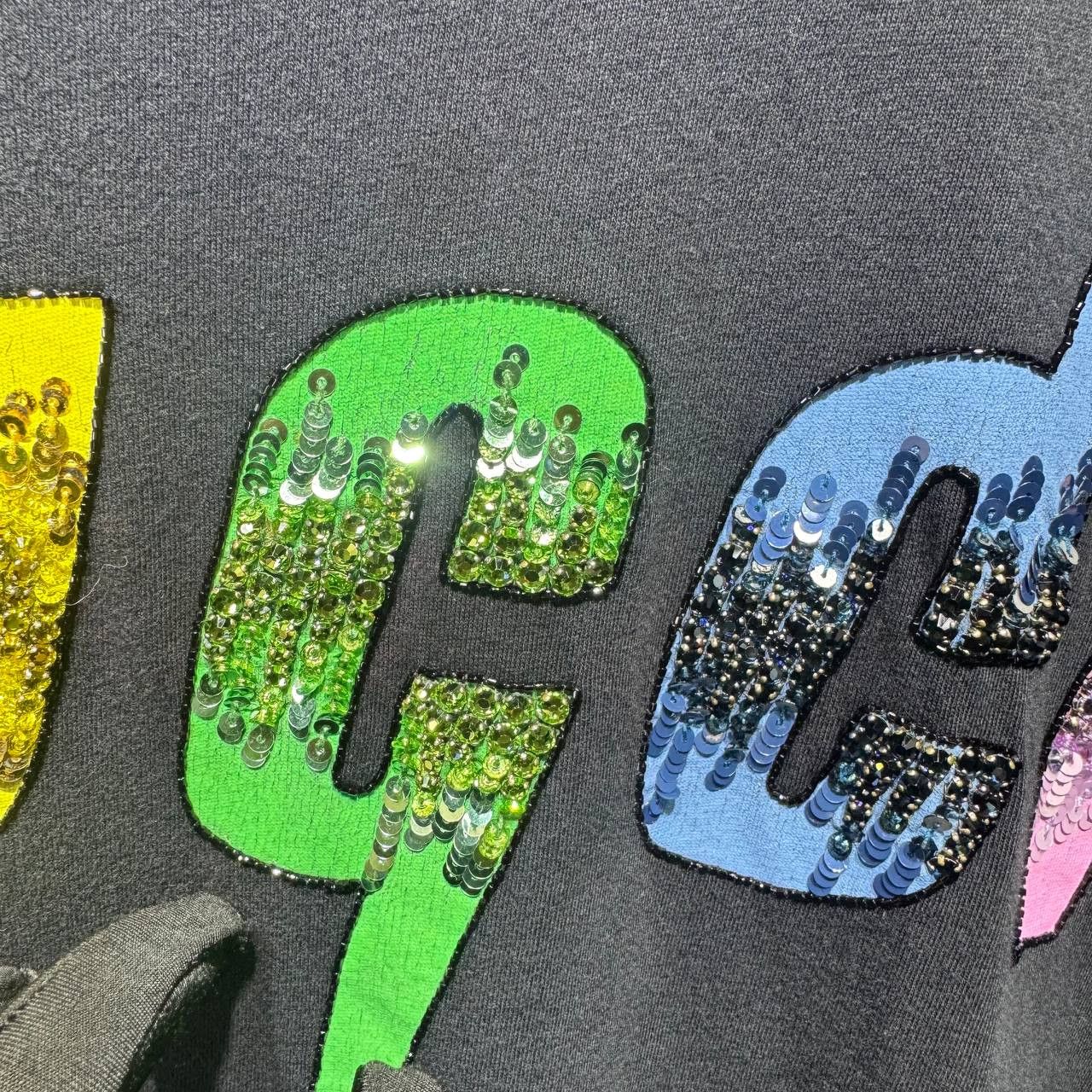 Gucci Gucci Blade Sequin multicolor tee Size US M / EU 48-50 / 2 - 5 Thumbnail