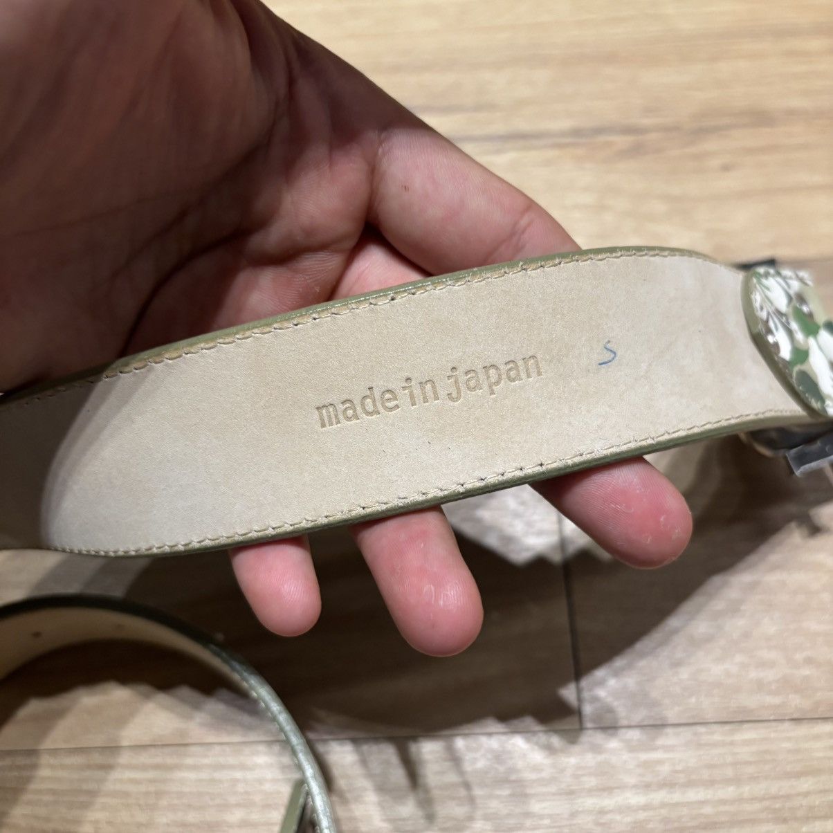 Bape Bape Aloha Camo Belt Size 30 - 10 Thumbnail