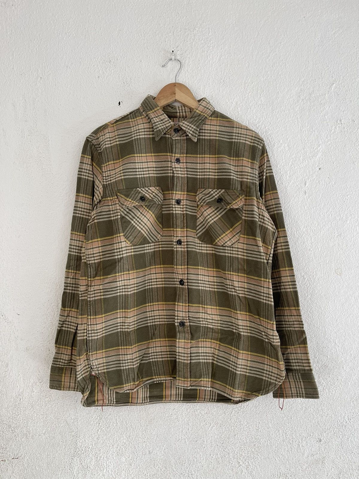 Sugar Cane Sugar Cane Warmth Sanforized Plaid Flannel Size US L / EU 52-54 / 3 - 1 Thumbnail