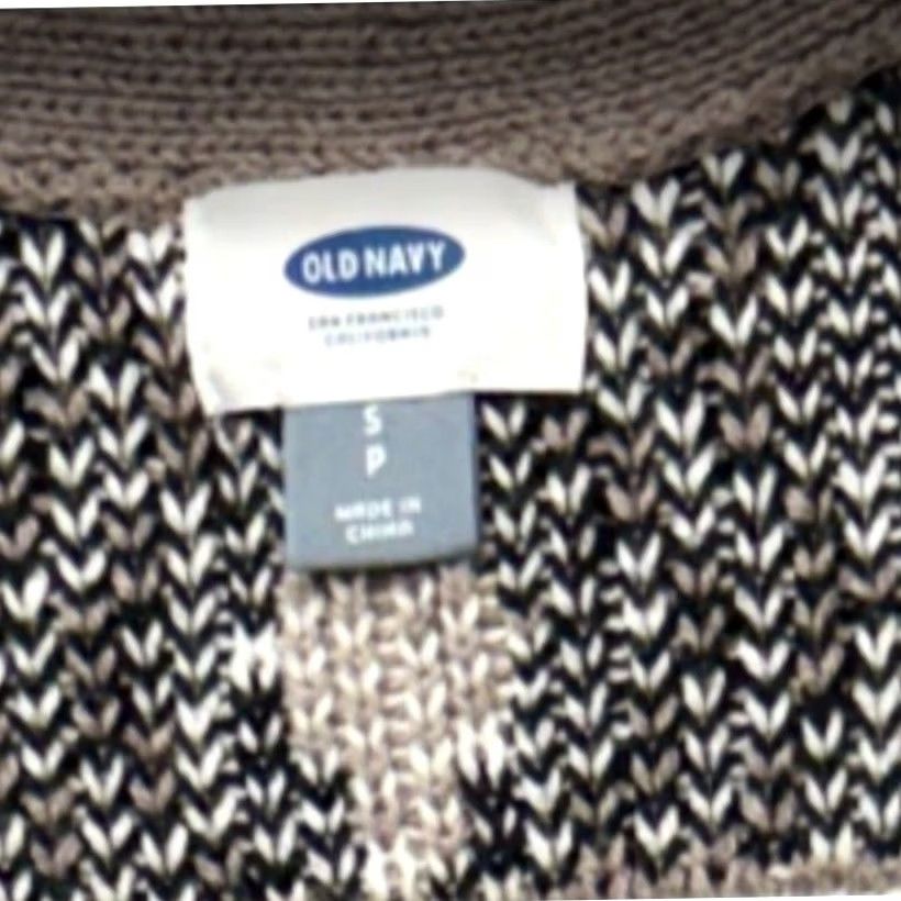 Old Navy Old Navy Southwestern Tribal Open Front Cardigan Aztec Stripe Longline Sweater S Size S / US 4 / IT 40 - 2 Thumbnail