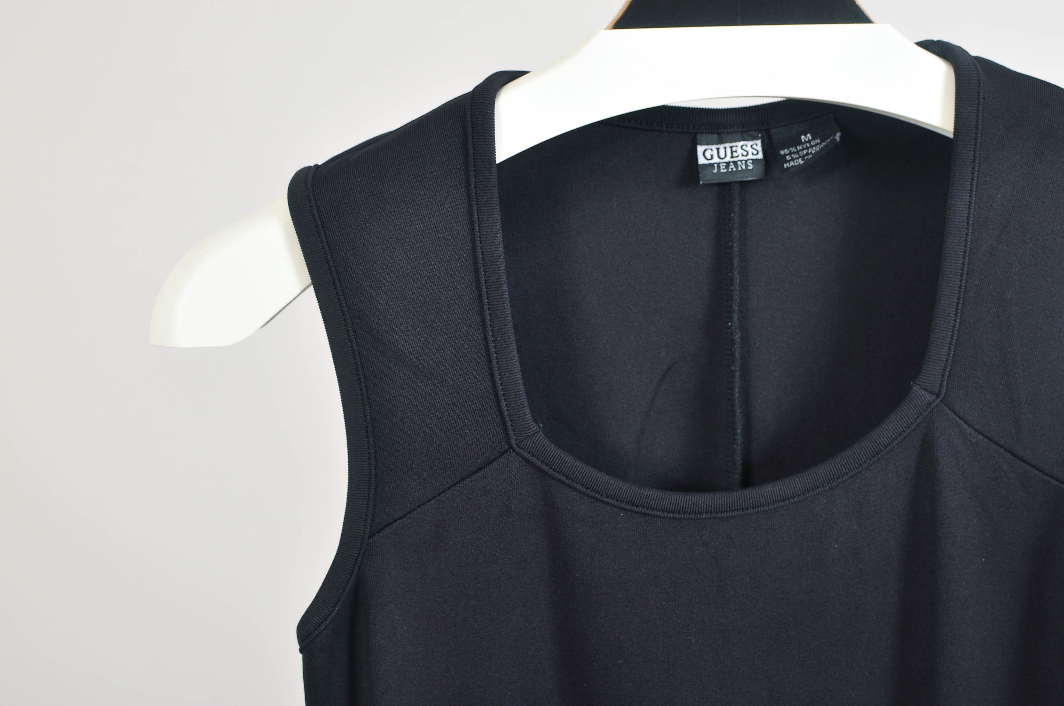 Guess Vintage 00s Guess midi dress in black Size M / US 6-8 / IT 42-44 - 2 Thumbnail