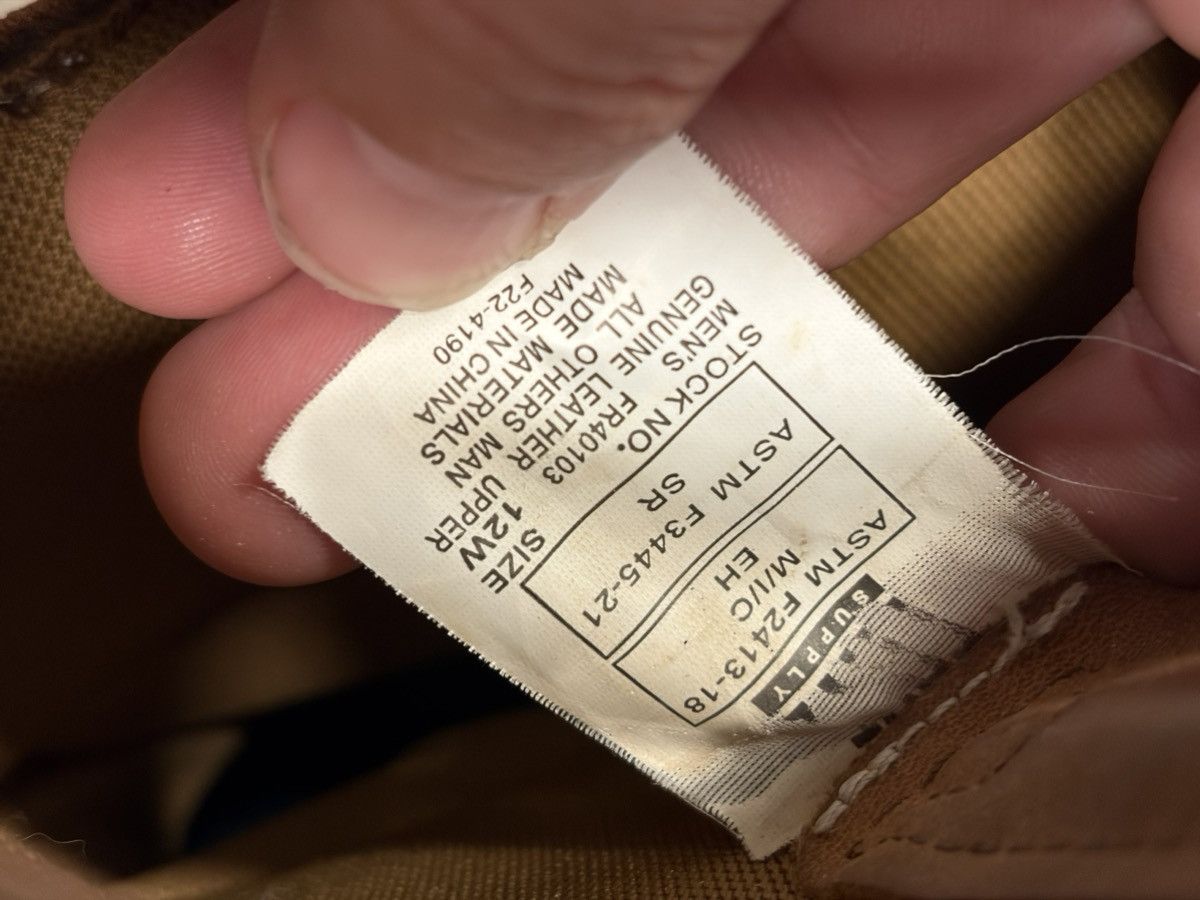 Frye Frye Supply Boots Leather Waterproof Work Slip Resistant Size US 12 / EU 45 - 12 Thumbnail