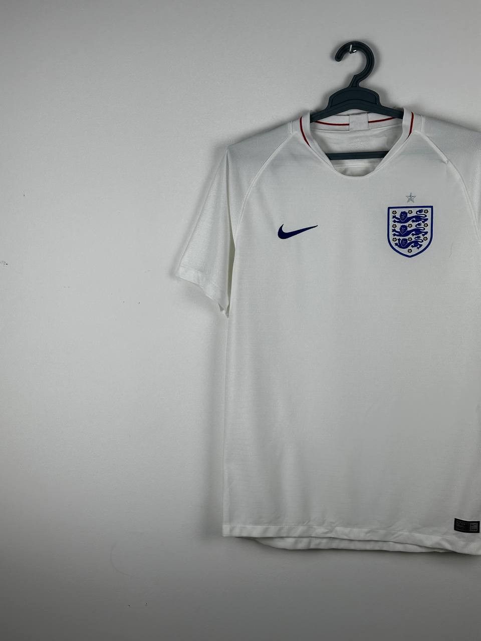 Nike × Vintage ENGLAND Nike WORLD CUP FOOTBALL HOME JERSEY #7 BECKHAM Size US L / EU 52-54 / 3 - 2 Thumbnail