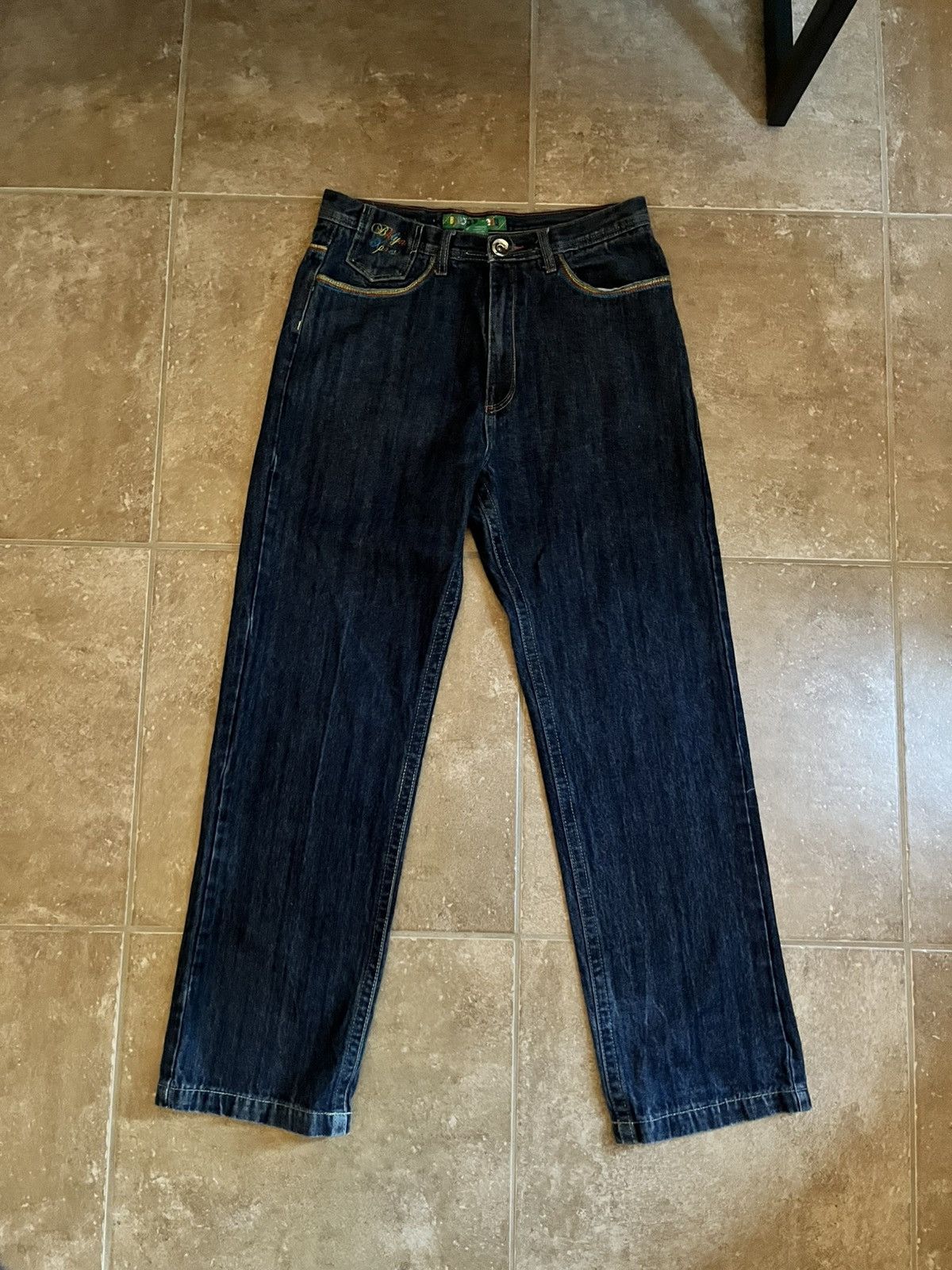 Other × Vintage BAGGY RAINBOW DENIM Size US 32 / EU 48 - 1 Thumbnail