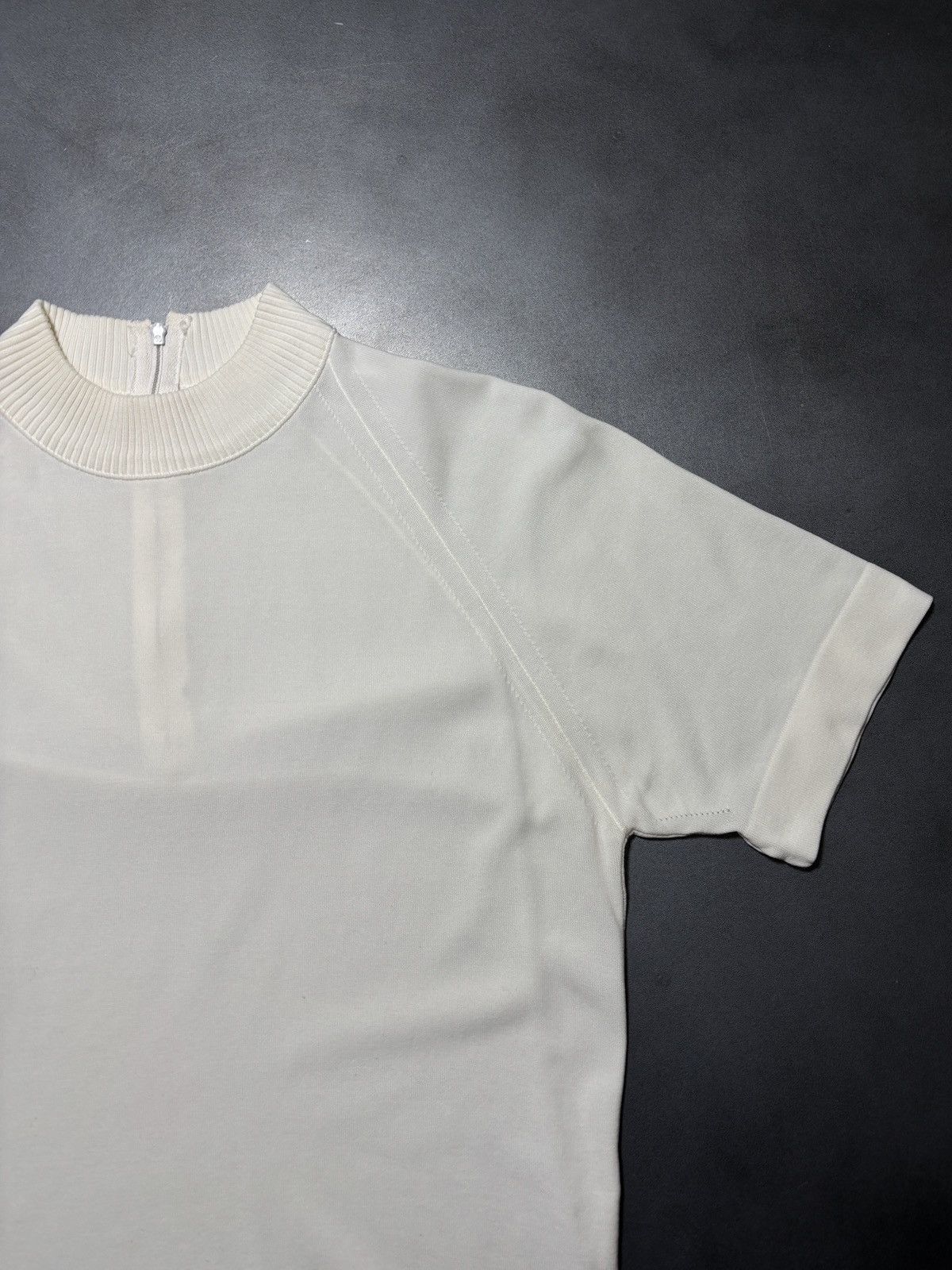 Vintage Vintage Quarter Zip Cycling Polo Jersey Ban-Lon Nylon Talon Size S / US 4 / IT 40 - 8 Thumbnail