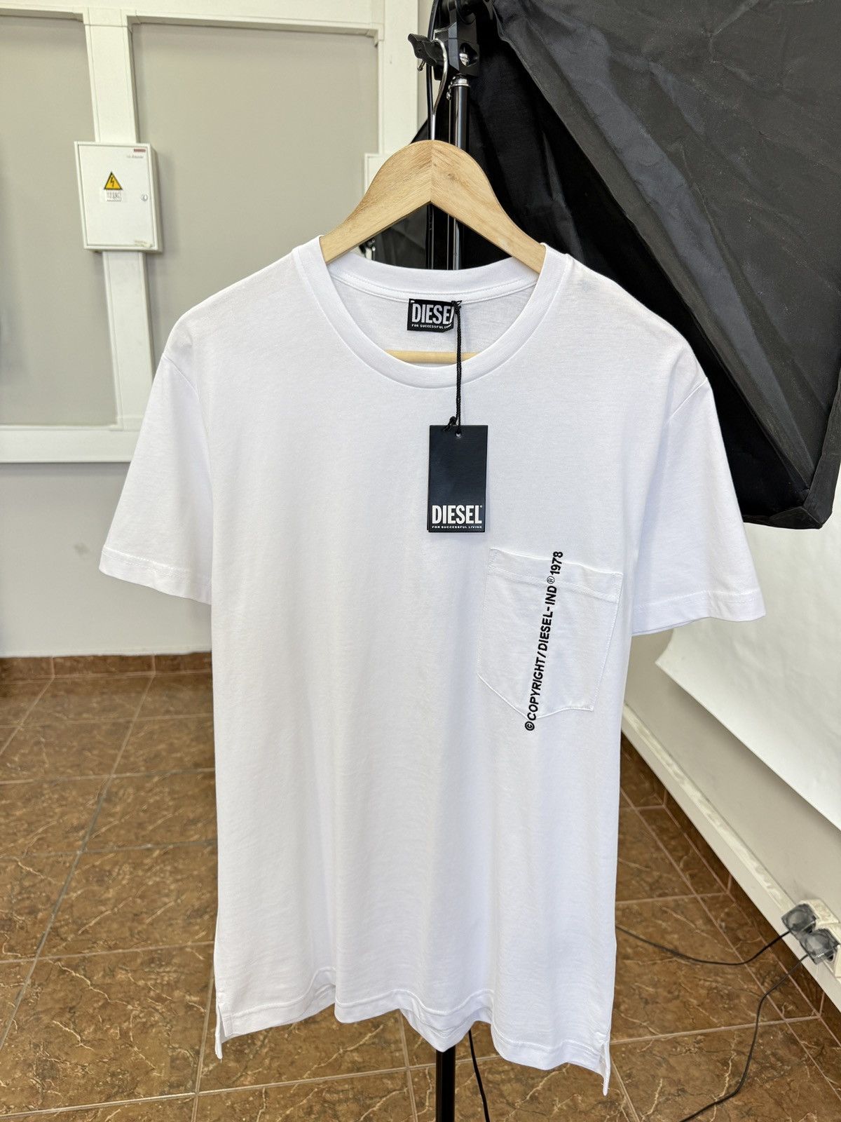 Diesel 🇺🇸❗️NEW Diesel For Successful Living T-Shirt Y2K Size US XL / EU 56 / 4 - 1 Thumbnail