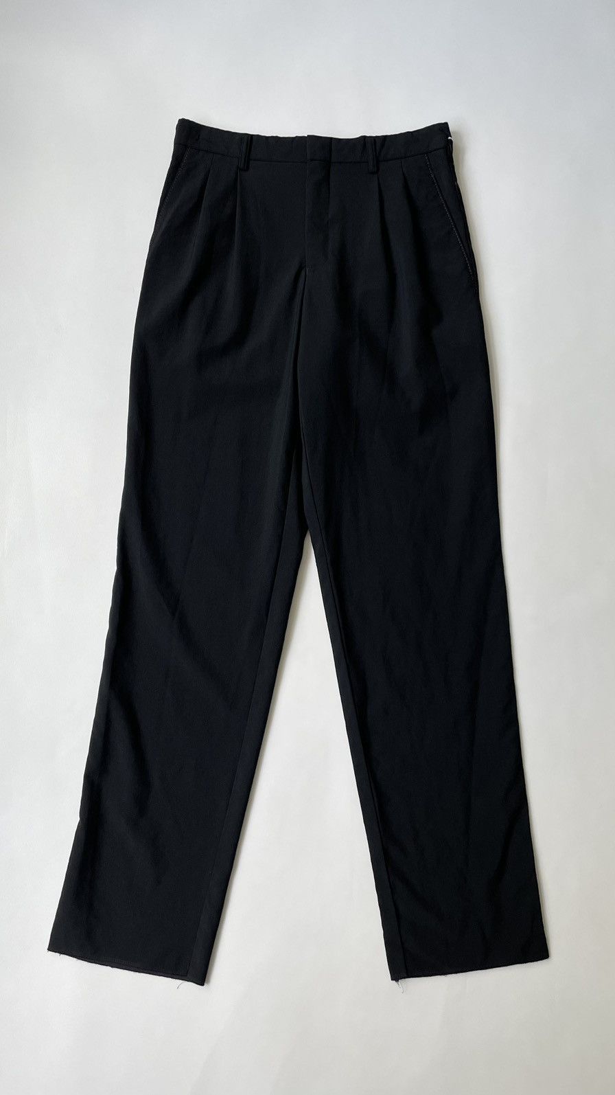 Comme des Garcons S/S 04 Black/Contrast Pink Stitch Trousers Size US 30 / EU 46 - 13 Thumbnail