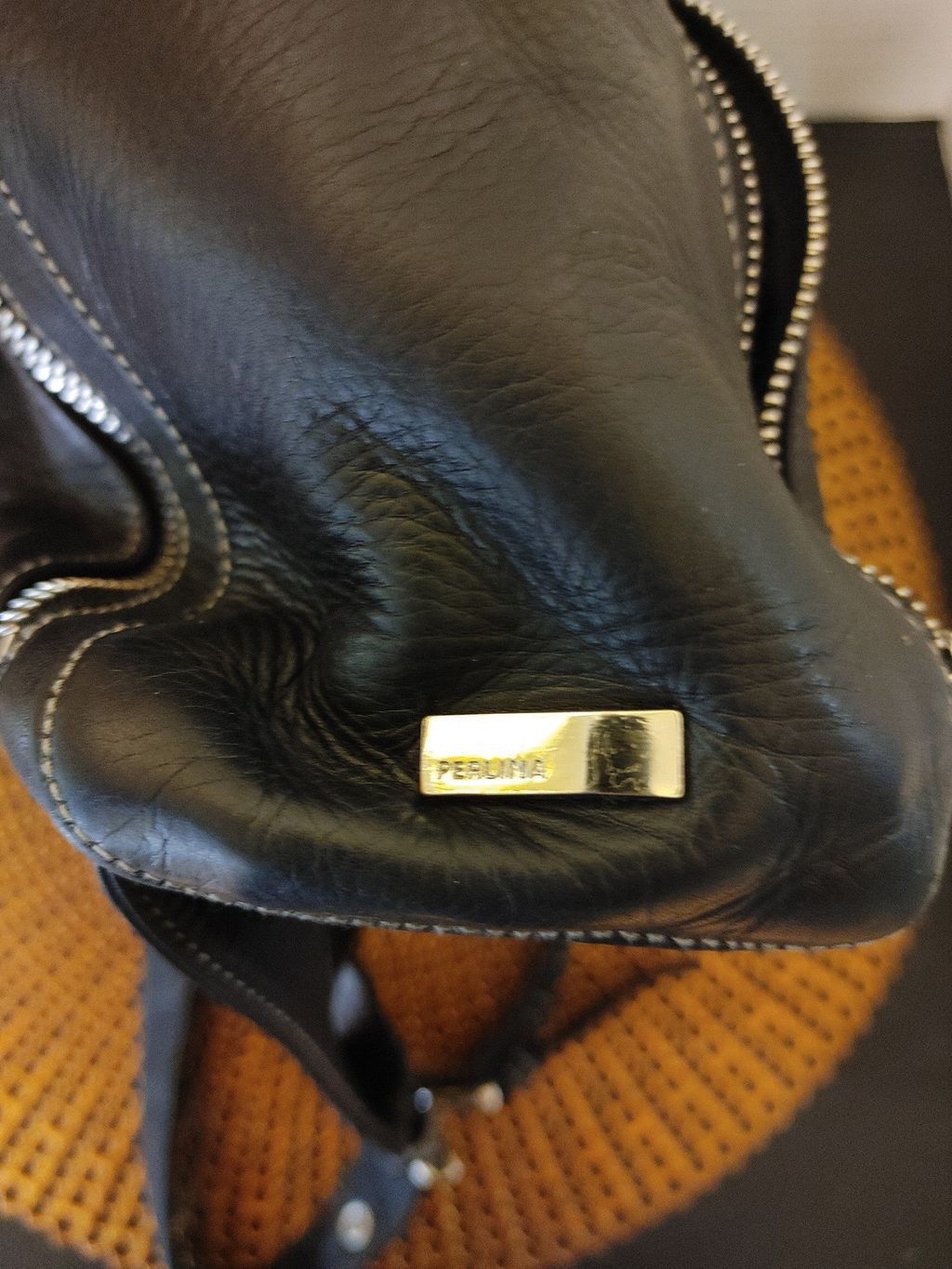 Perry Ellis Perlina Leather Backpack Size ONE SIZE - 6 Thumbnail