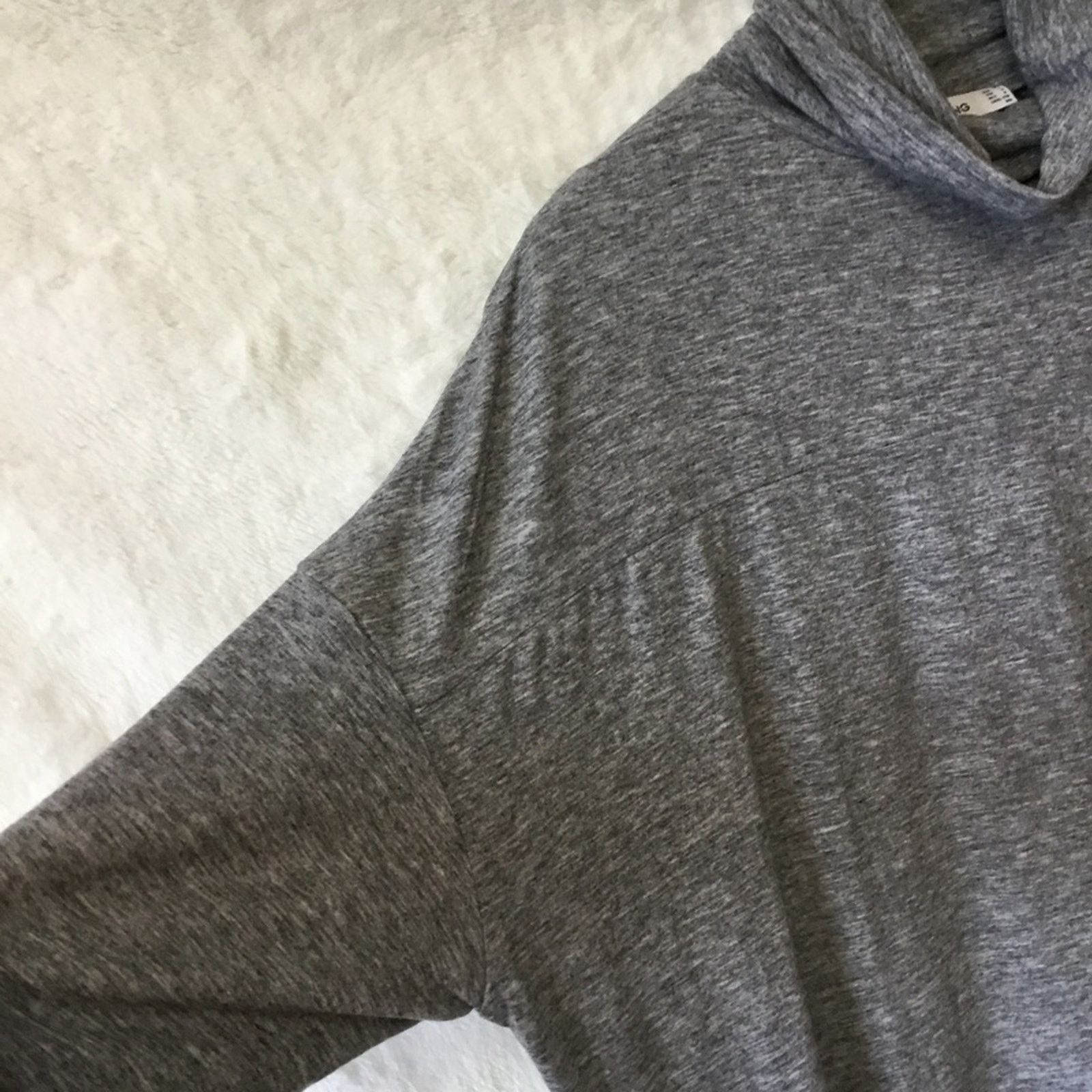 Mango MNG Gray Oversized Turtleneck Dress Size M / US 6-8 / IT 42-44 - 4 Thumbnail