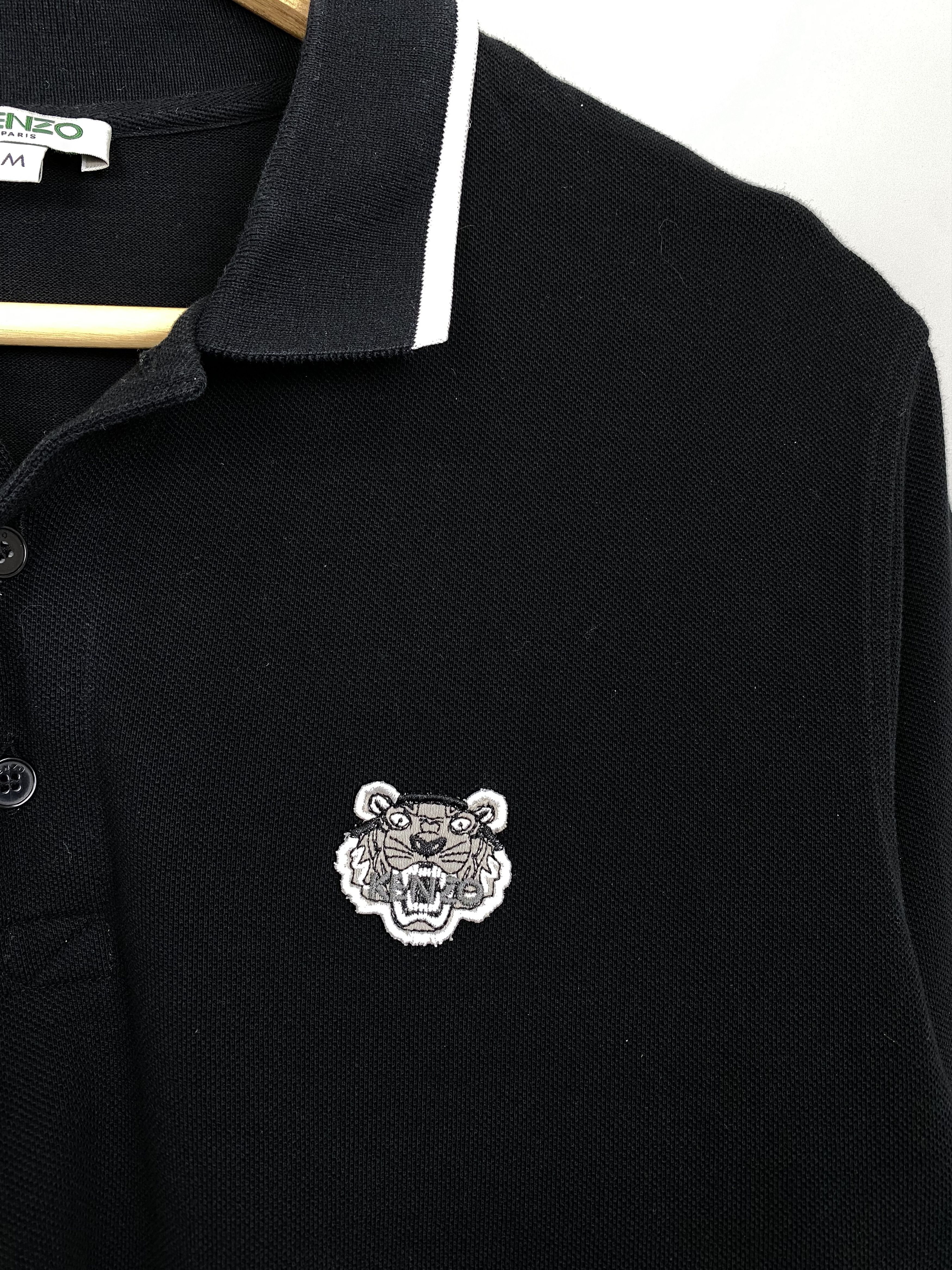 Kenzo KENZO Tiger Logo Black Long Sleeve Size US M / EU 48-50 / 2 - 3 Thumbnail