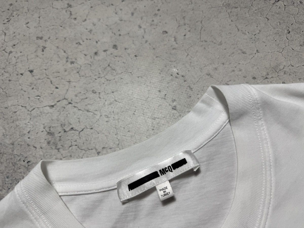 Alexander McQueen Alexander McQueen MCQ White Luxury Big Logo Shirt Size US M / EU 48-50 / 2 - 6 Thumbnail