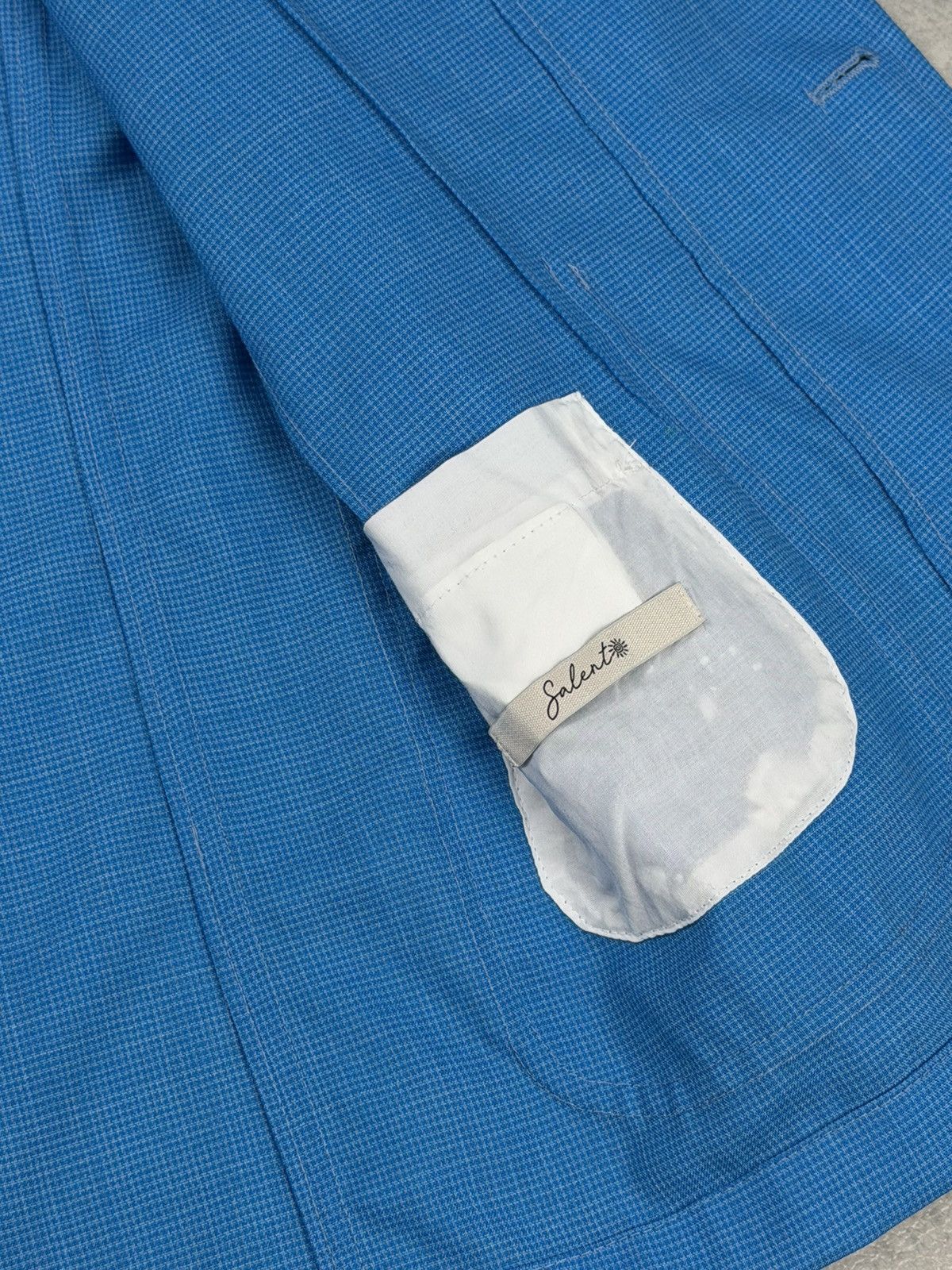 Other Angelo Nardelli Blue Wool Blend Sport Coat Blazer Size 50 Size 40R - 10 Thumbnail