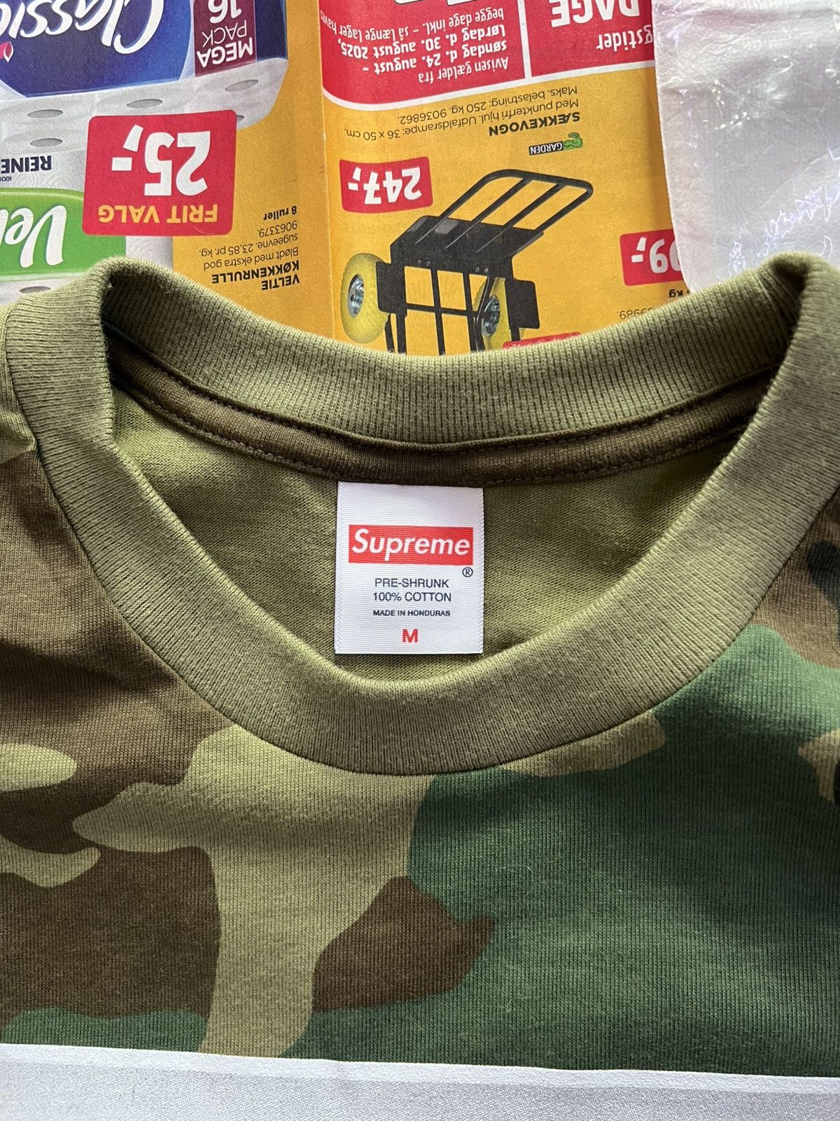 Supreme Supreme Playboy Carti photo tee camo Size US M / EU 48-50 / 2 - 5 Thumbnail