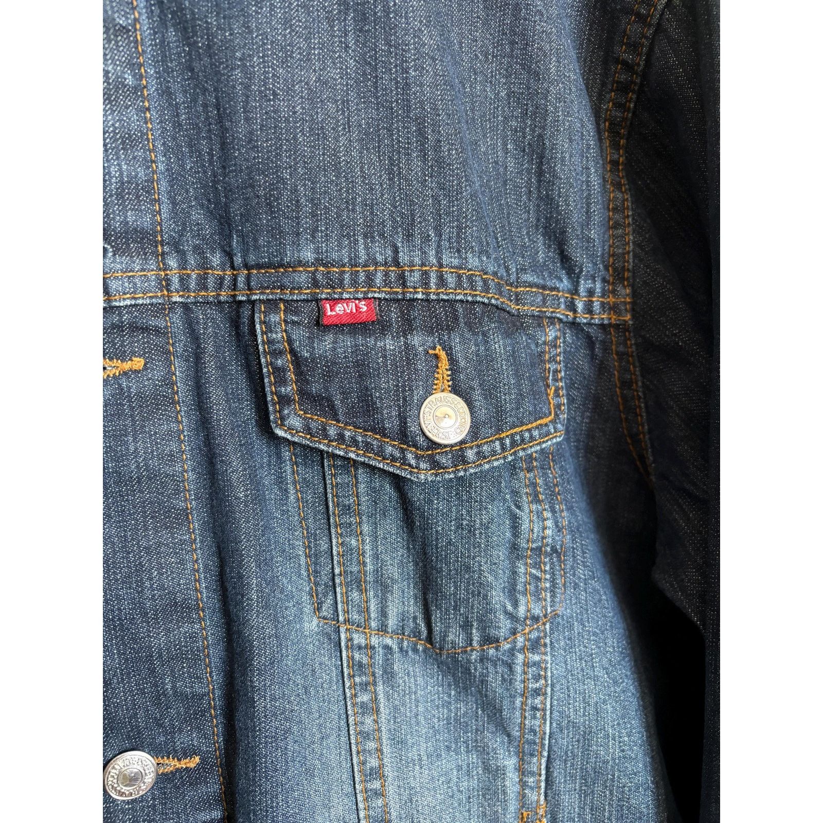 Levi's Levi’s 501 W32 L32 Made in USA Red Tab Vintage Denim Jacket Size US M / EU 48-50 / 2 - 7 Thumbnail