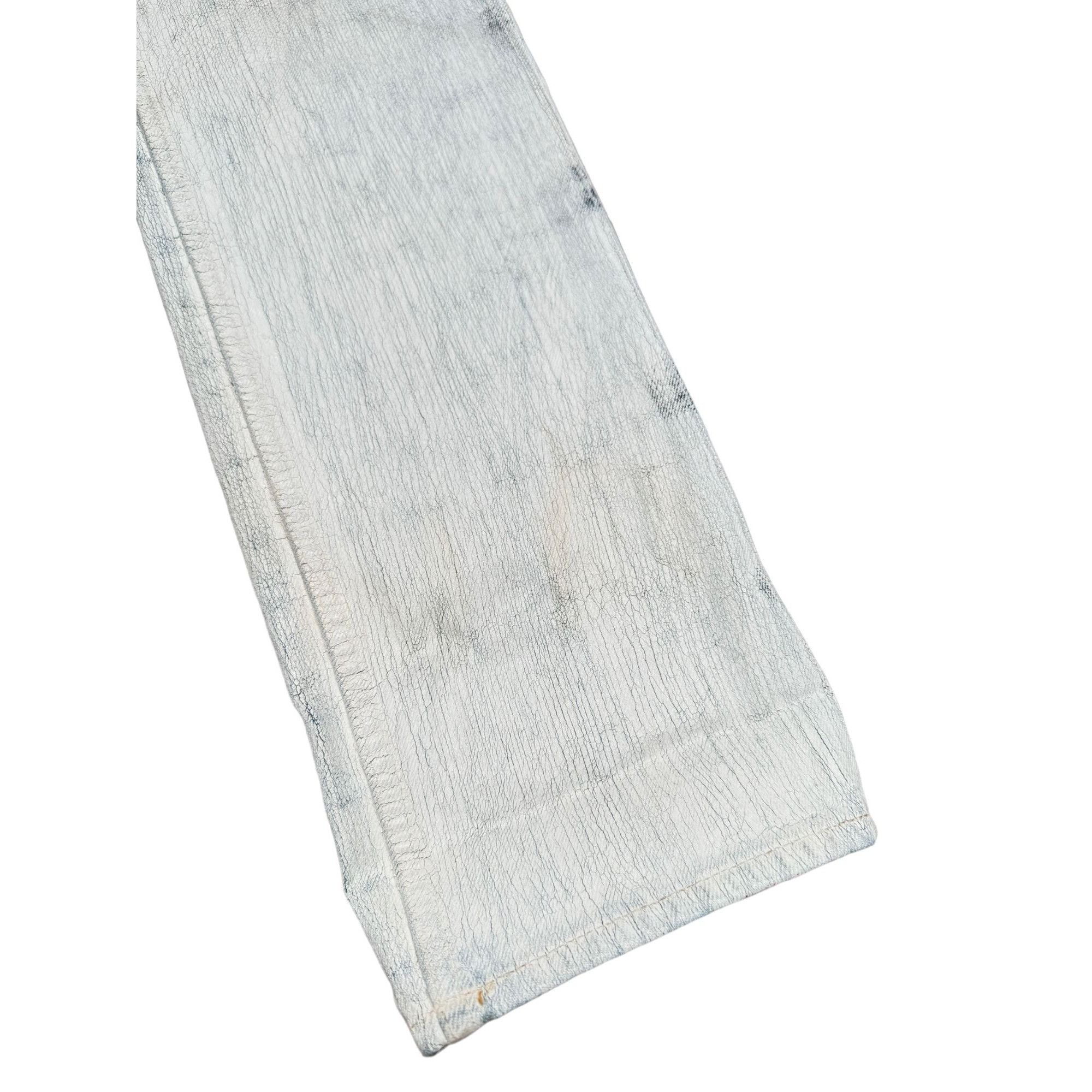 Maison Margiela Painted White Pants Size US 29 - 4 Thumbnail