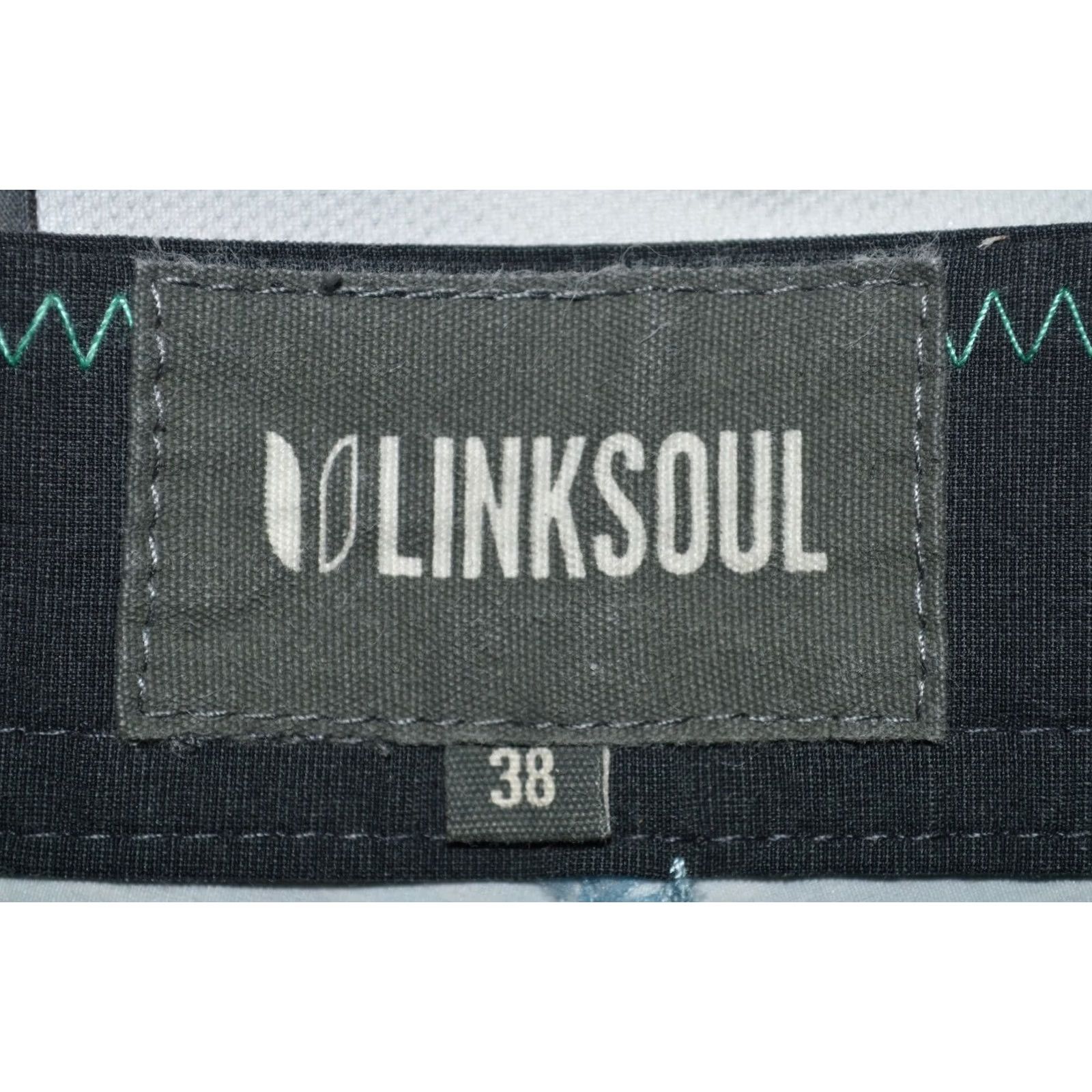 Vintage LINKSOUL Board Shorts Swim Trunks Men’s Blue Stretch Size 38 Size US 38 / EU 54 - 3 Thumbnail