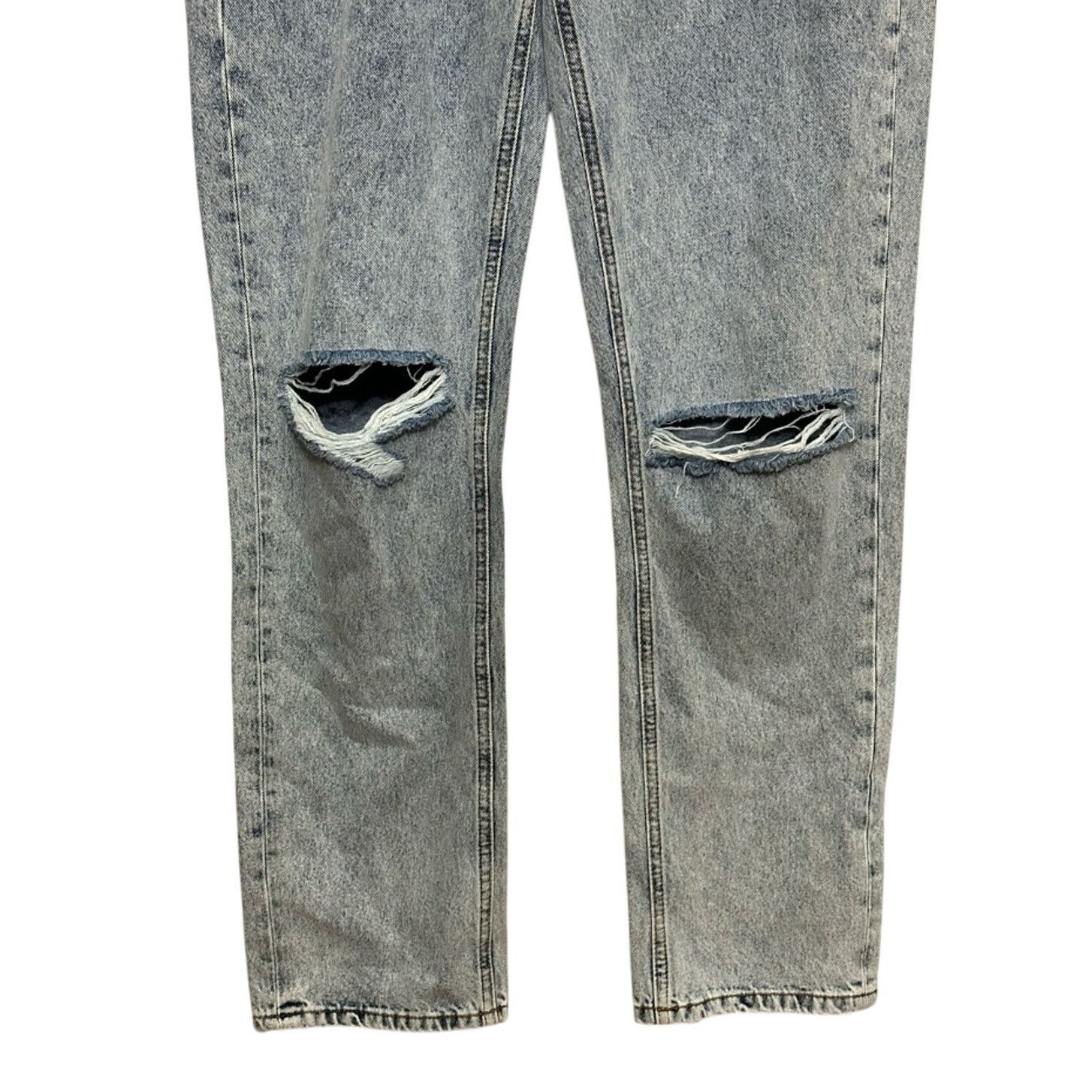 Other Amendi Straight Jeans Denim Distressed Blue Acid Wash M 36W Size US 36 / EU 52 - 3 Thumbnail