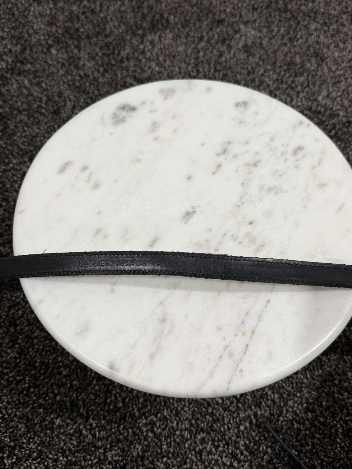 Haider Ackermann Haider Ackermann Leather / Fabric Thin Belt Size ONE SIZE - 7 Thumbnail