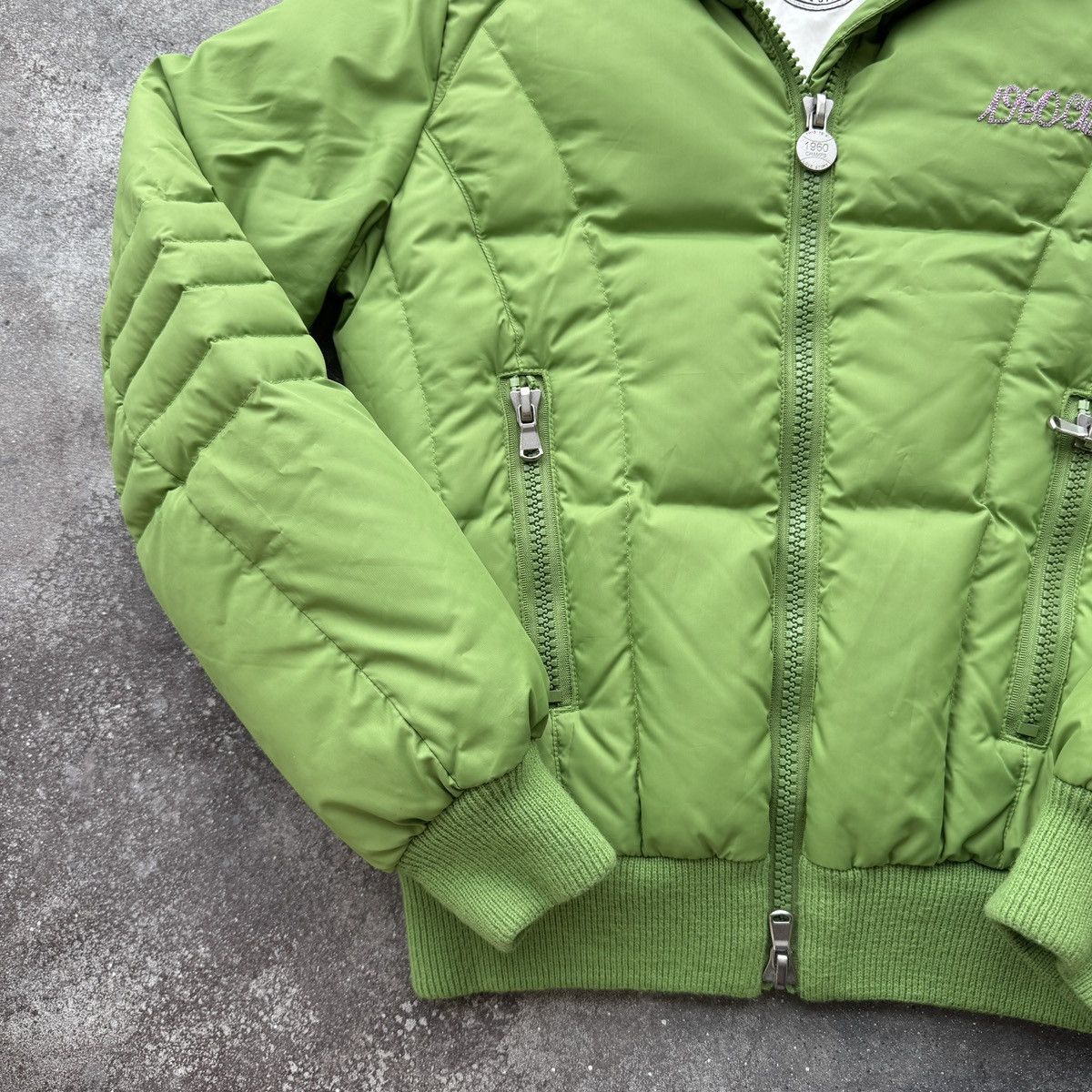 Hysteric Glamour 2000’s Aesthetic Vintage Y2K Glam Puffer Jacket Size S / US 4 / IT 40 - 6 Thumbnail