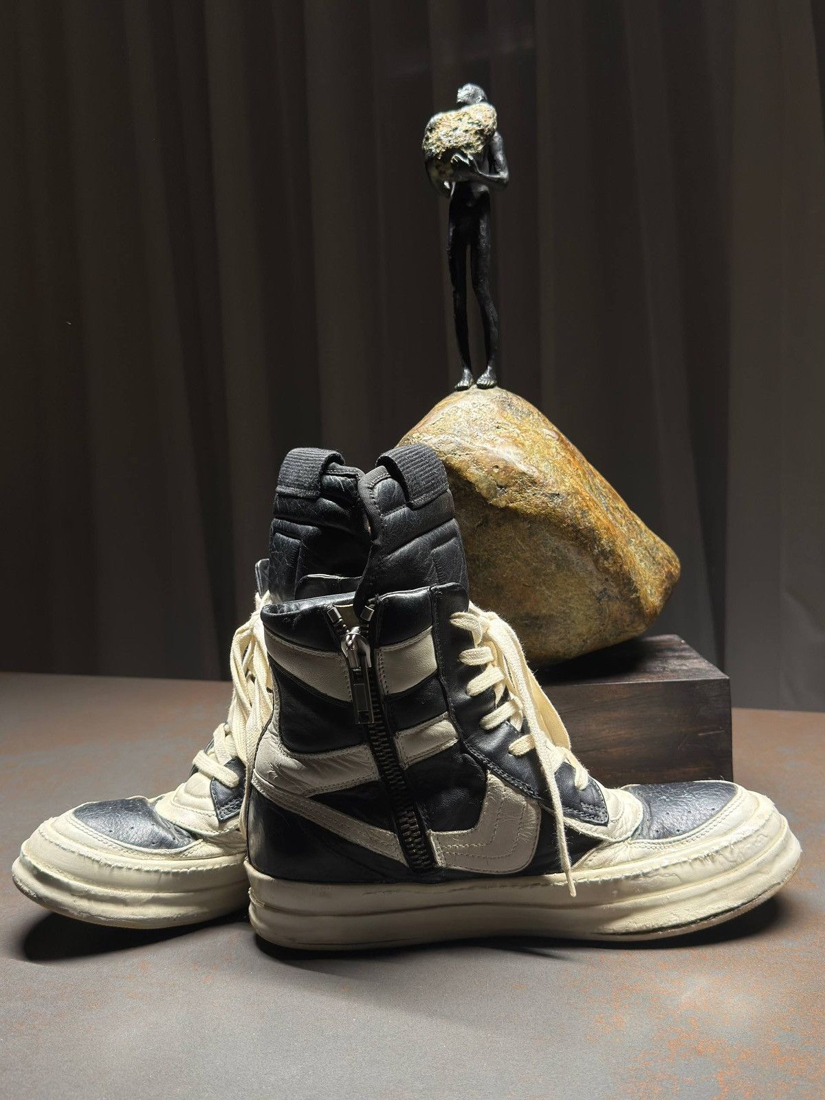Rick Owens Rick owens geobasket dunk Size US 8 / EU 41 - 2 Thumbnail