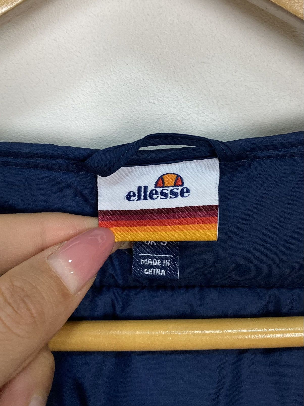 Ellesse Ellesse Lombardy Padded Mens Long Sleeve Jacket Blue Size S Size US S / EU 44-46 / 1 - 10 Thumbnail