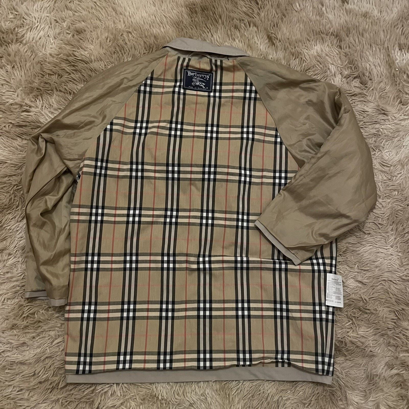 Burberry vintage burberry winter jacket nova check cotton MADE in UK Size US XL / EU 56 / 4 - 14 Thumbnail