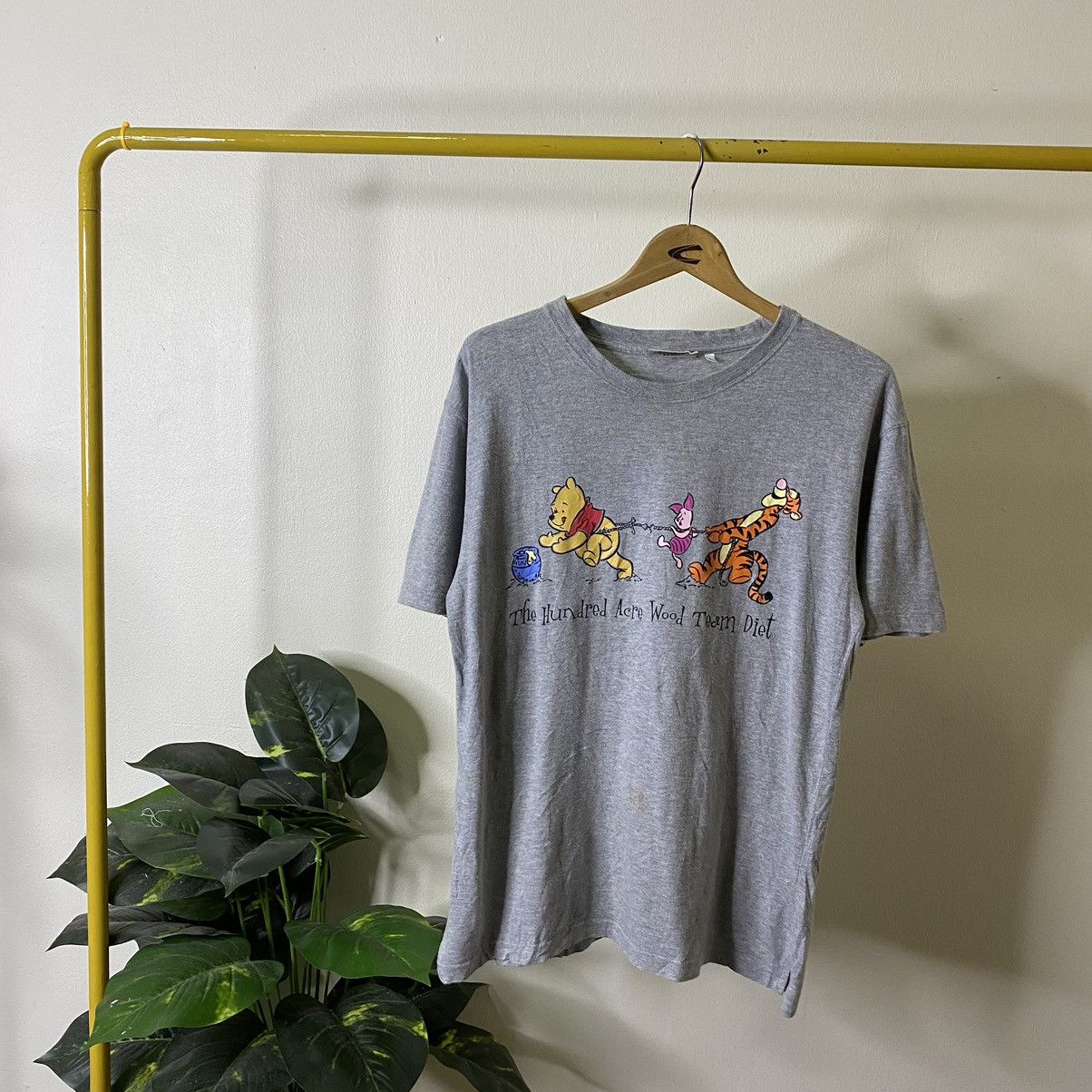 Disney × Vintage Vintage 1990s Disney Winnie The Pooh Cartoon Tee Size US M / EU 48-50 / 2 - 1 Thumbnail
