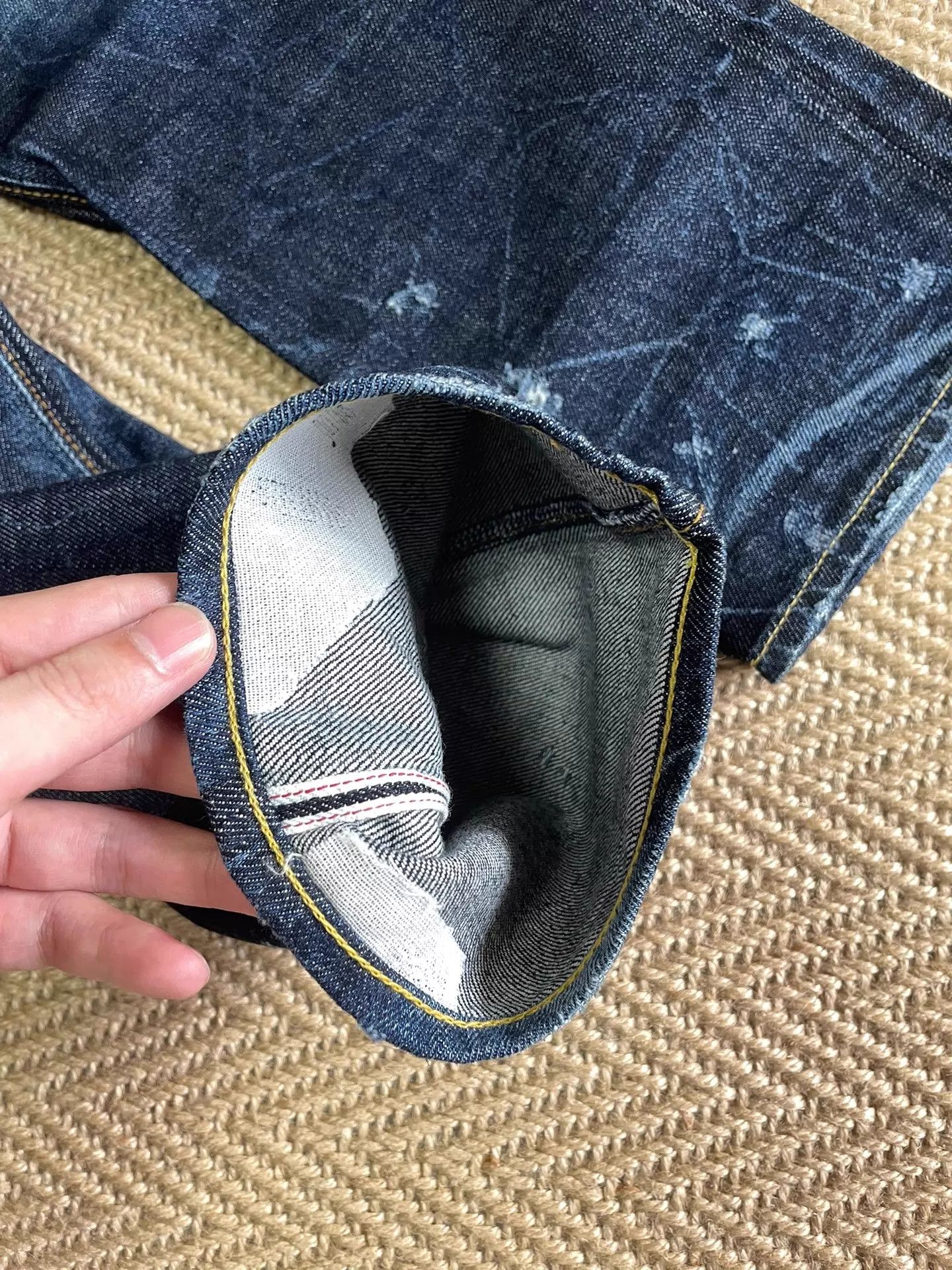 Vanquish VANQUISH & FRAGMENT Lightning Distressed W32 Jeans Size US 32 / EU 48 - 7 Thumbnail