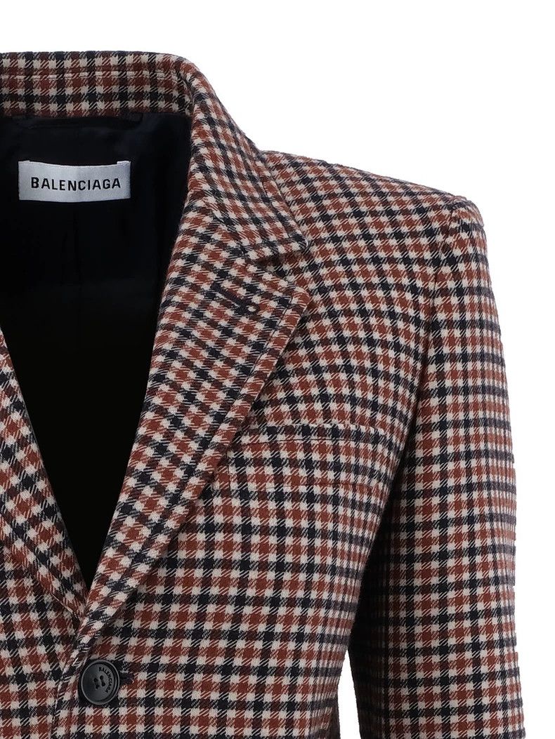 Balenciaga Balenciaga size 34 Plaid blazer Size S / US 4 / IT 40 - 7 Thumbnail