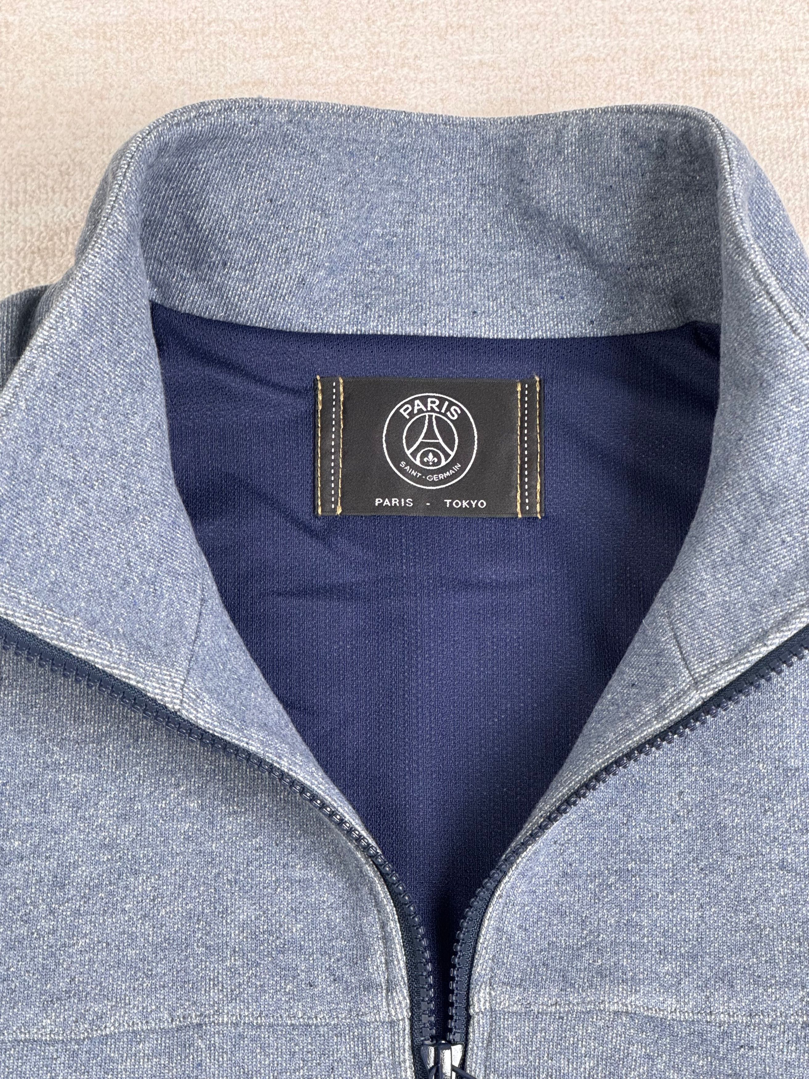 Japanese Brand PSG Loves Japan x Poggy Zip Through Jacket - Grey - Unisex Size US L / EU 52-54 / 3 - 5 Thumbnail