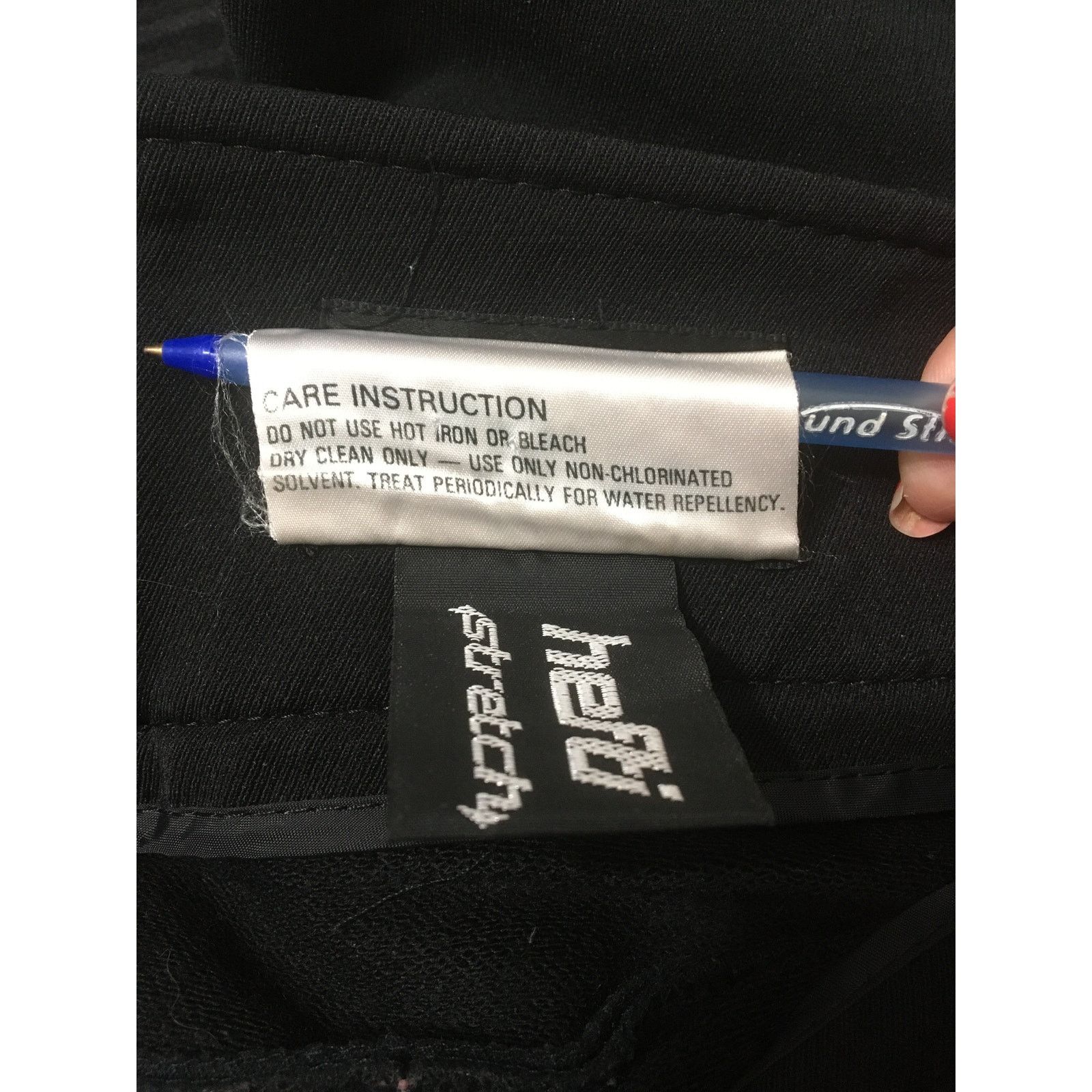 Fera FERA Stretchy 34R In Boot Black Snow Ski Wool Blend Pants Size 34" / US 12 / IT 48 - 6 Thumbnail
