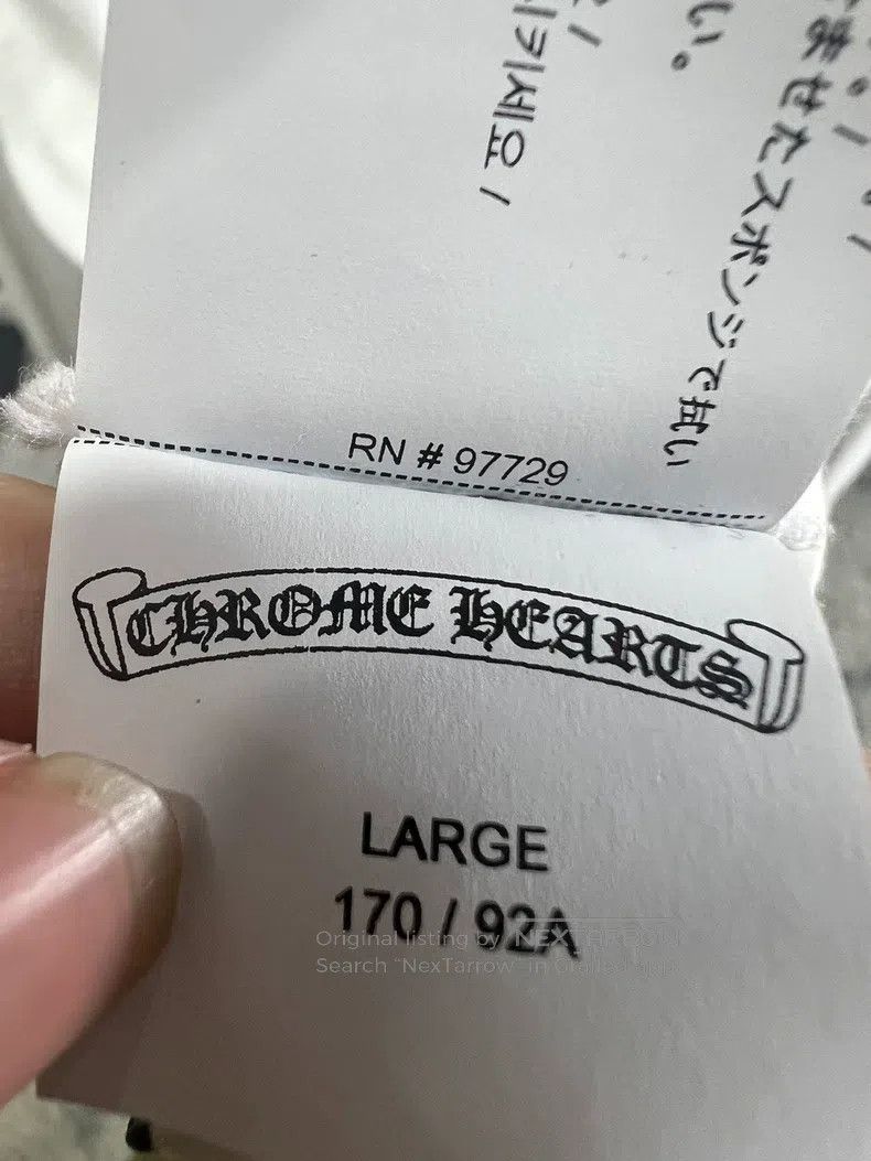 Chrome Hearts CHROME HEARTS Size L long sleeve Size US L / EU 52-54 / 3 - 4 Thumbnail