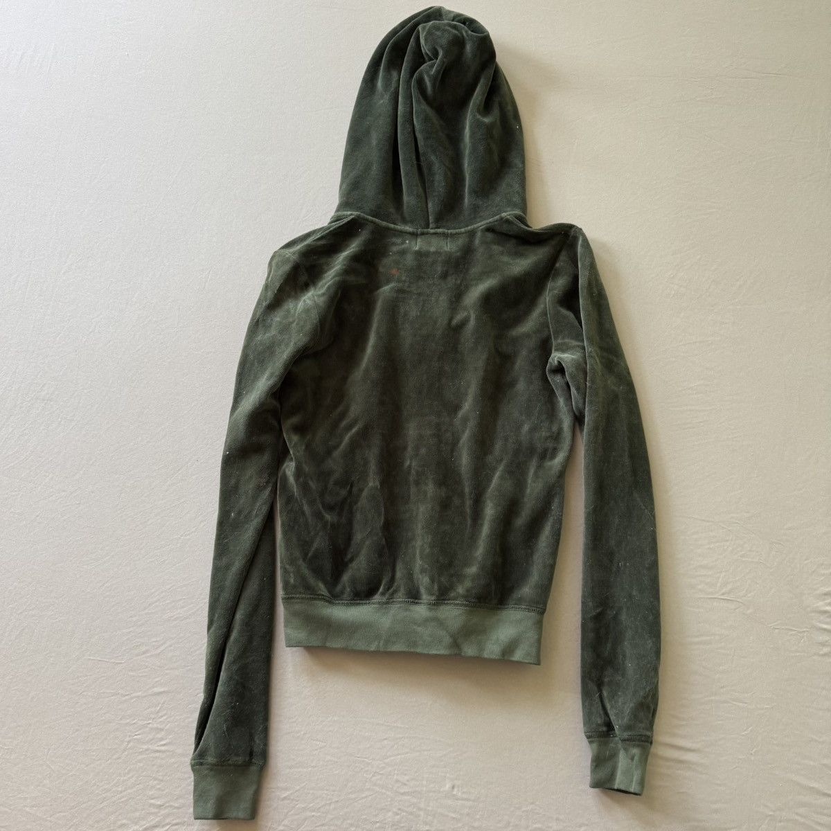Juicy Couture Y2K Juicy Couture Velour “Maiden Voyage” Zip Up Hoodie Size S / US 4 / IT 40 - 2 Thumbnail
