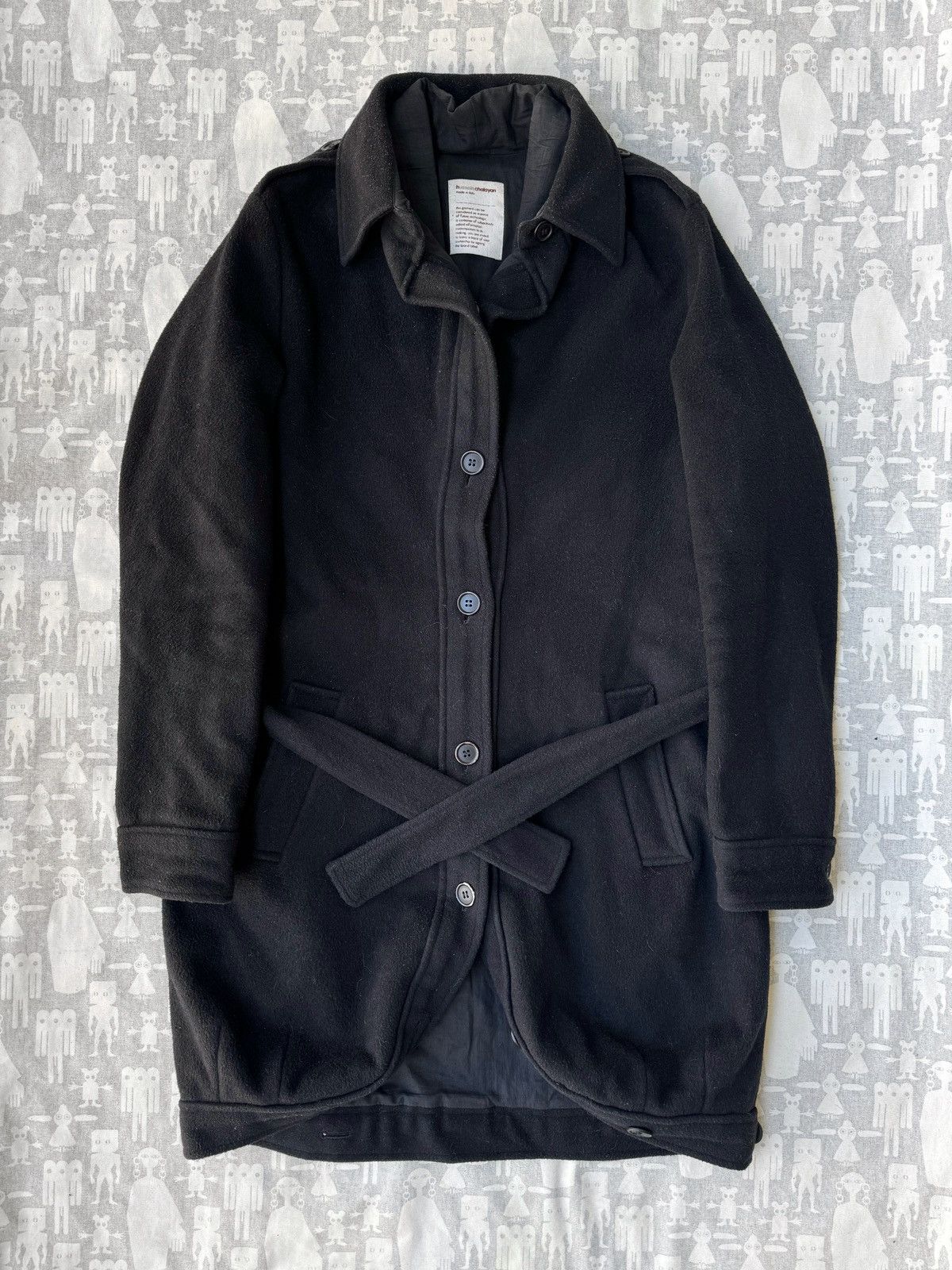 2000s Hussein Chalayan wool jacket