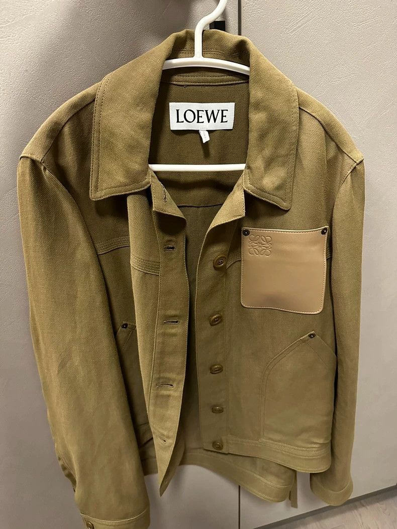Loewe LOEWE Split leather casual coat Size 4XL / US 24-26 - 1 Thumbnail