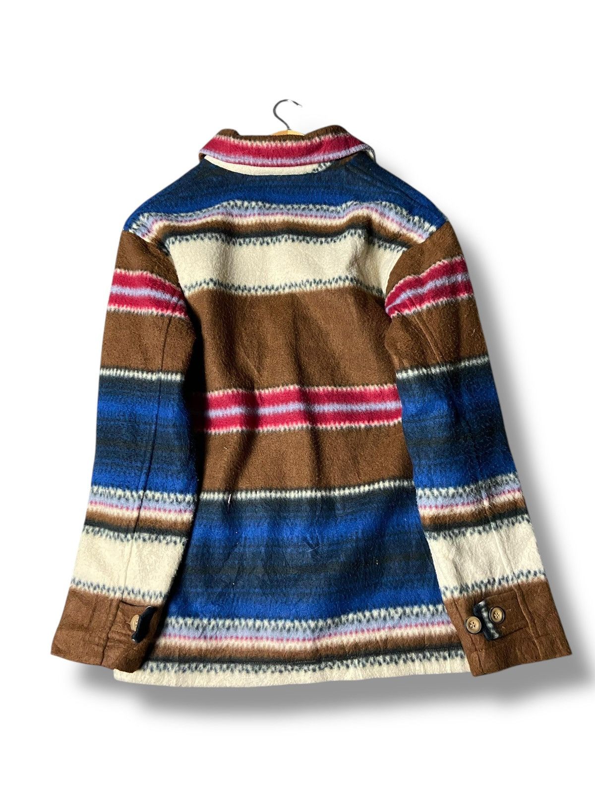 Japanese Brand Valman Navajo Native Pattern Wool Jacket (159) Size US M / EU 48-50 / 2 - 6 Thumbnail