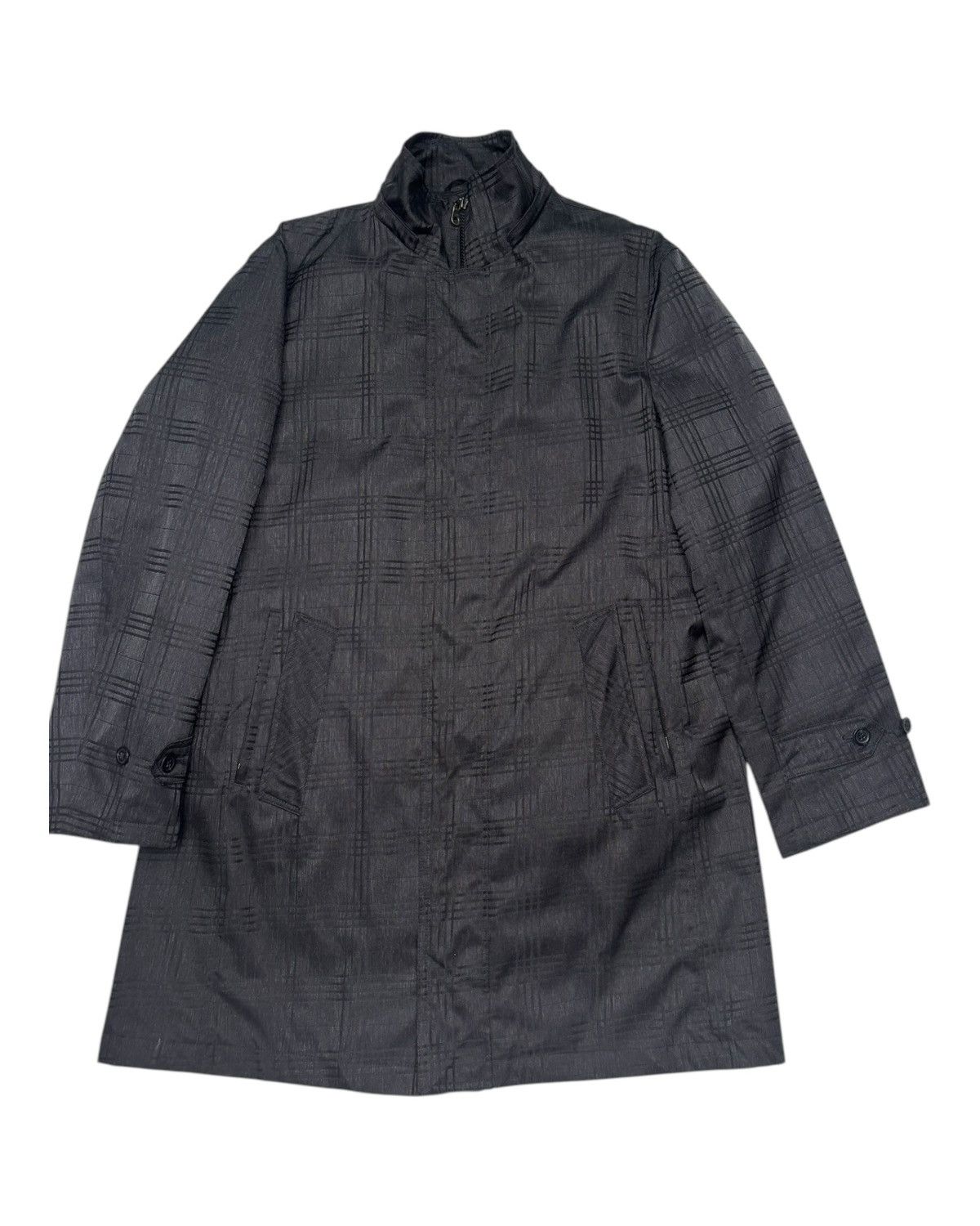 Yohji Yamamoto 🔥D'HOMME A HOMME JAPAN PLAID WINTER COAT WITH DOWN LINER Size US L / EU 52-54 / 3 - 10 Thumbnail
