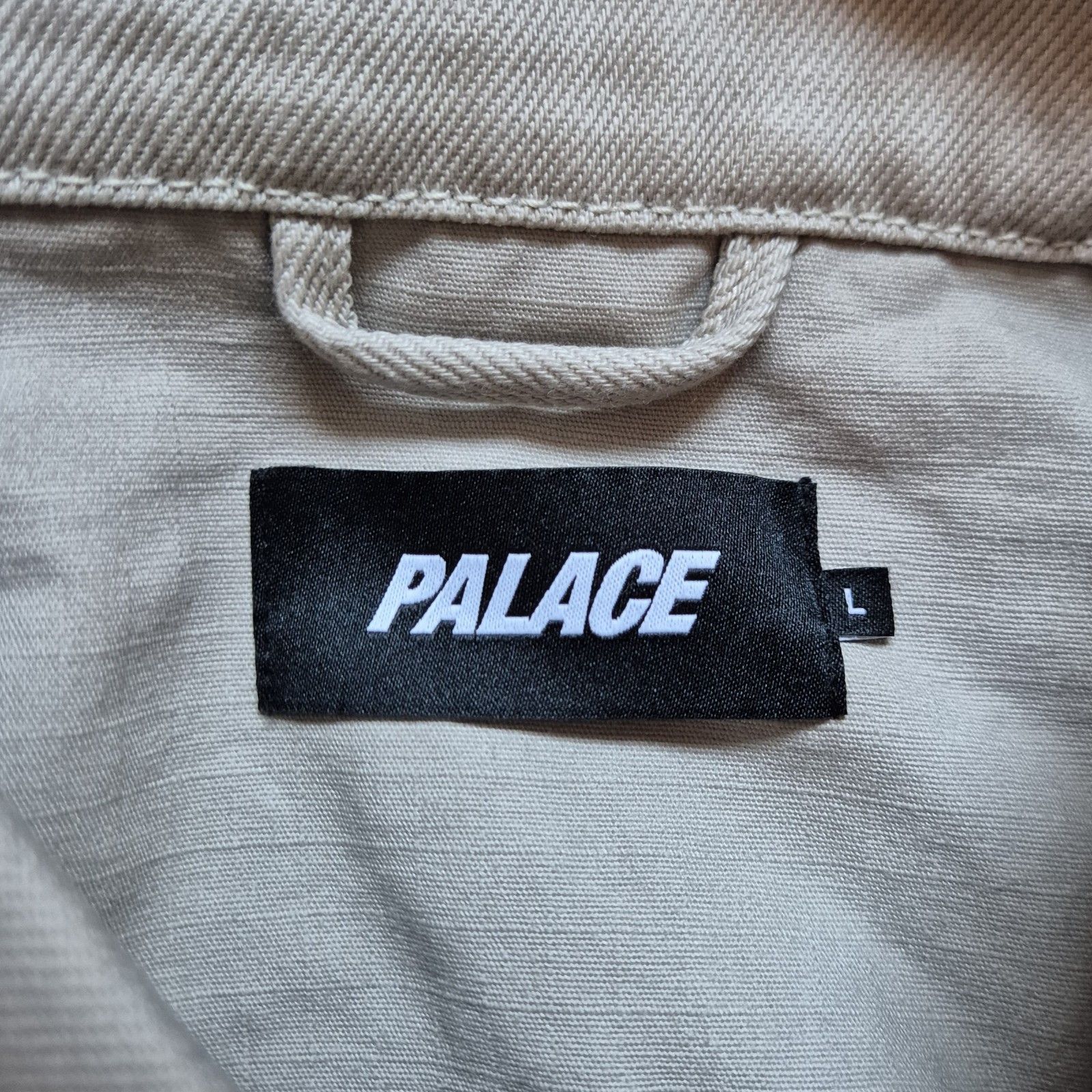 Palace Palace Panel Denim Jacket Stoney Grey Large Brand New FW24 Size US L / EU 52-54 / 3 - 3 Thumbnail