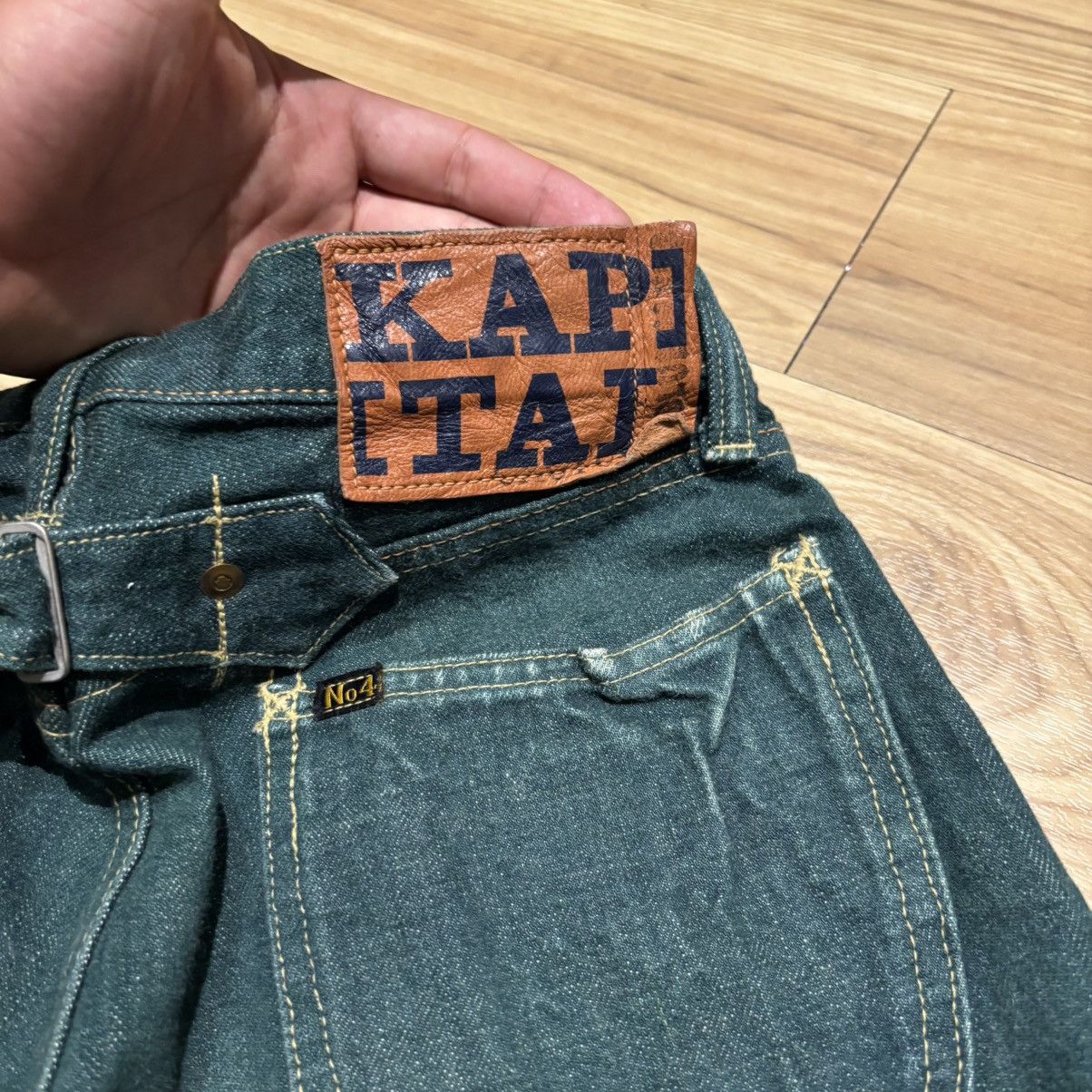 Kapital Kapital No.4 Selvedge Buckle Back Selvedge Jeans Size US 27 - 5 Thumbnail