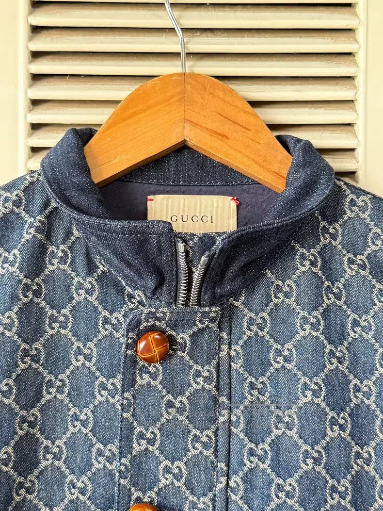 Gucci Gucci Size12 Denim jacket Size US S / EU 44-46 / 1 - 3 Thumbnail