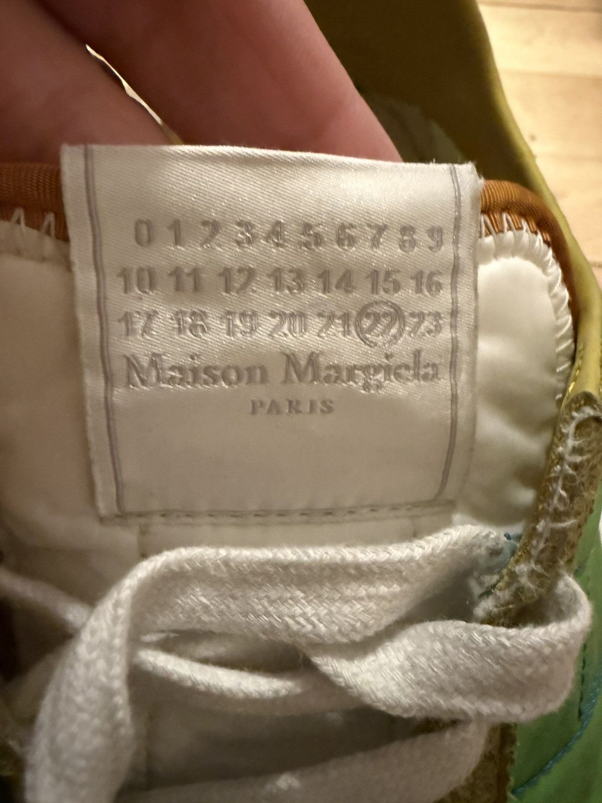 Maison Margiela Maison margiela sz12 runners Size US 12 / EU 45 - 7 Thumbnail