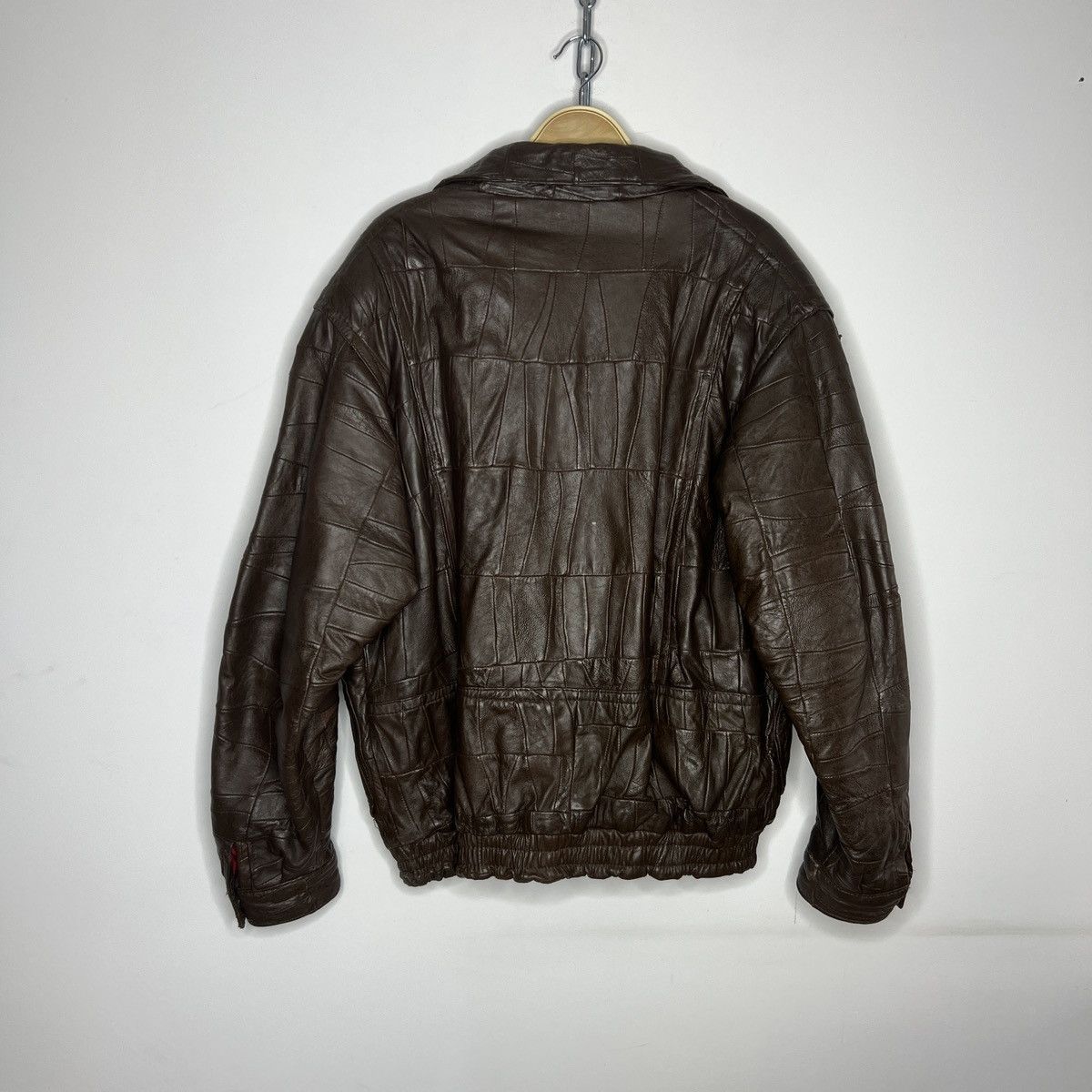 Vintage Vintage Real Leather Jacket Biker Black Rare Luxury Ramones Size US L / EU 52-54 / 3 - 9 Thumbnail
