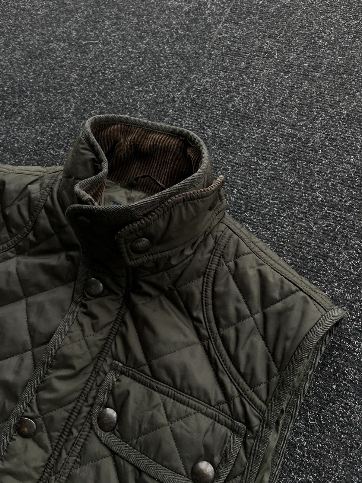 Polo Ralph Lauren × Vintage Vintage Polo by Ralph Lauren Quilted Vest 90s Size US S / EU 44-46 / 1 - 8 Thumbnail
