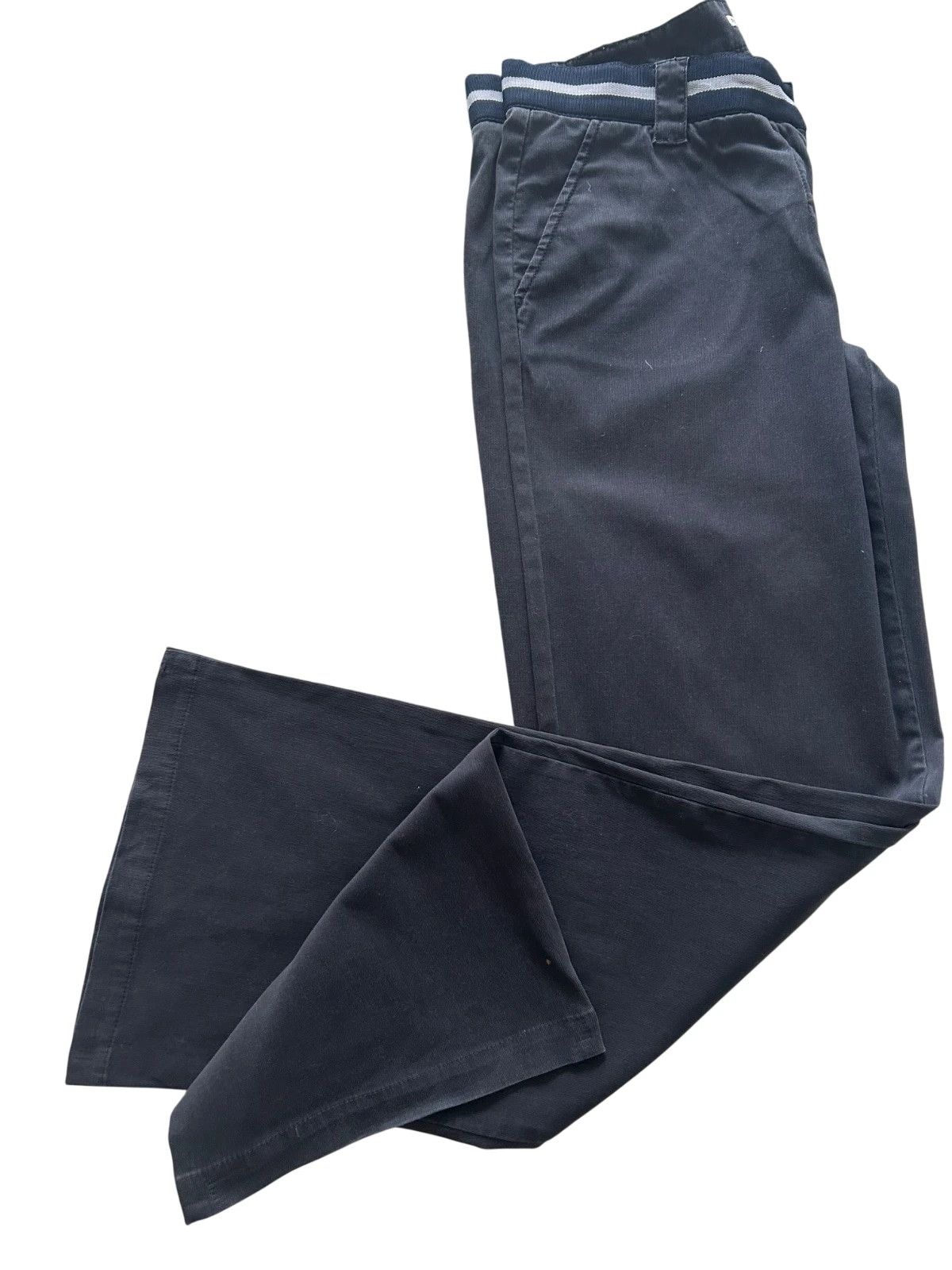 Tommy Hilfiger Tommy Hilfiger womens Navy Blue Trousers cord pants Size 36" / US 14 / IT 50 - 1 Thumbnail