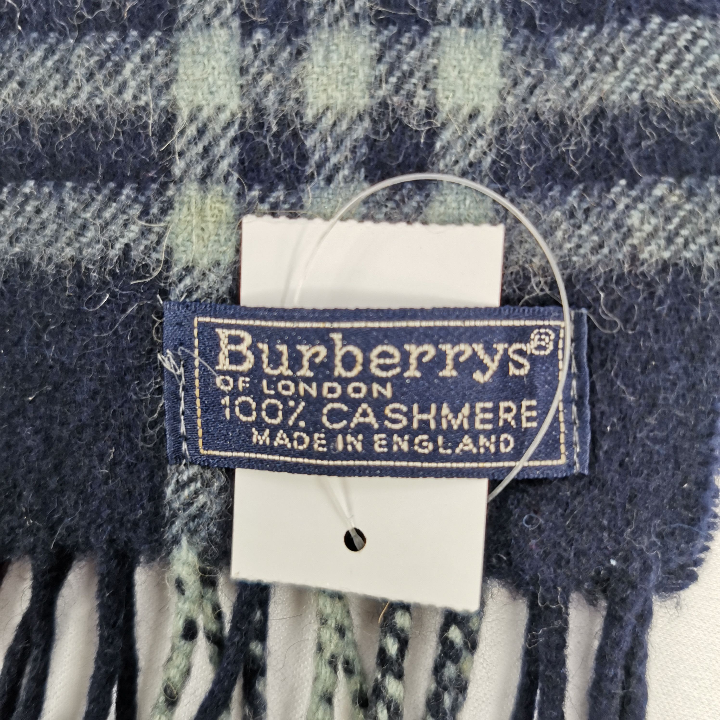 Burberry Vintage Wool Scarf Winter Scarves 56789 Size ONE SIZE - 4 Thumbnail