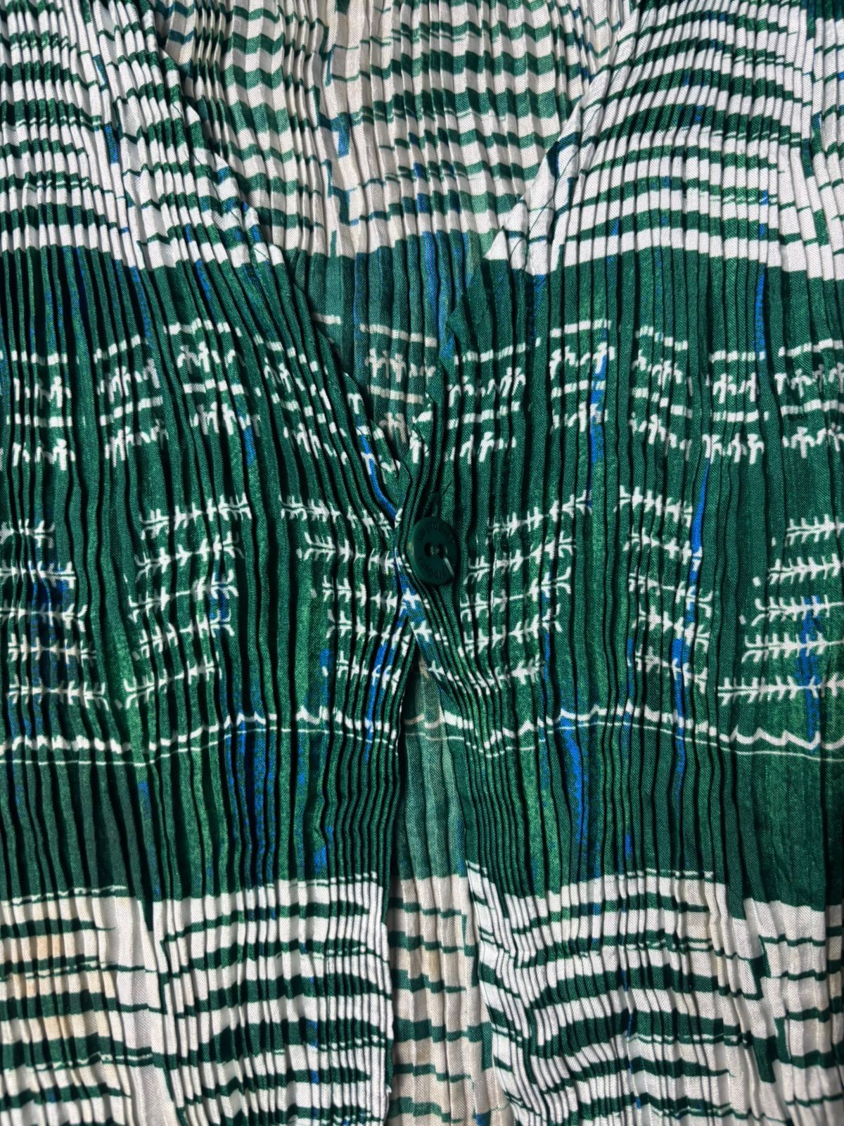 Pleats Please Issey Miyake 2000s Pleats Please IM Product Pattern Midi Dress Size ONE SIZE - 10 Thumbnail