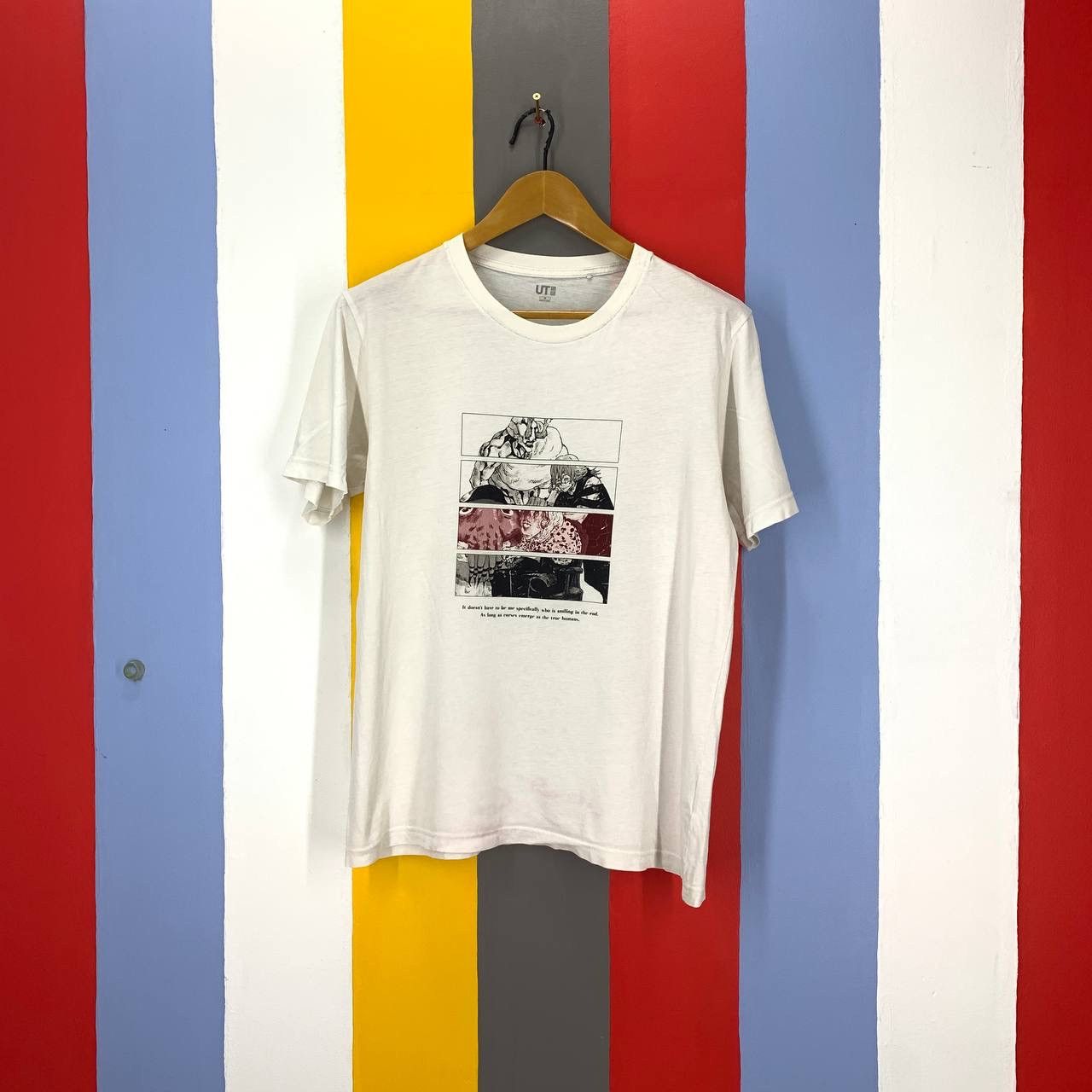 Uniqlo UNIQLO x JUJUTSU KAISEN T Shirt #1836/08 Size US M / EU 48-50 / 2 - 1 Thumbnail
